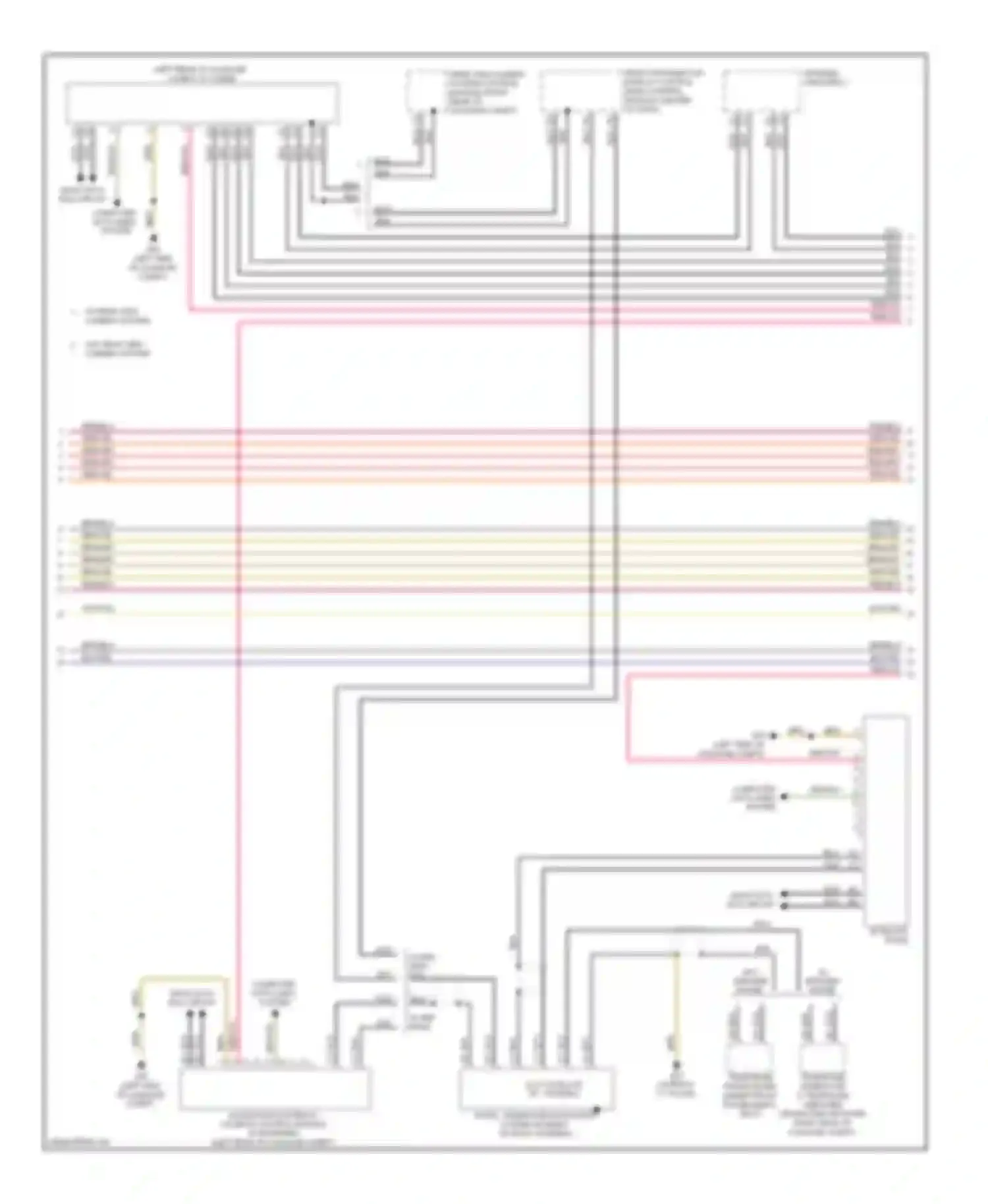 Wiring diagram w/ mmi high for Audi A5 I (2007-2011) (4 of 5)