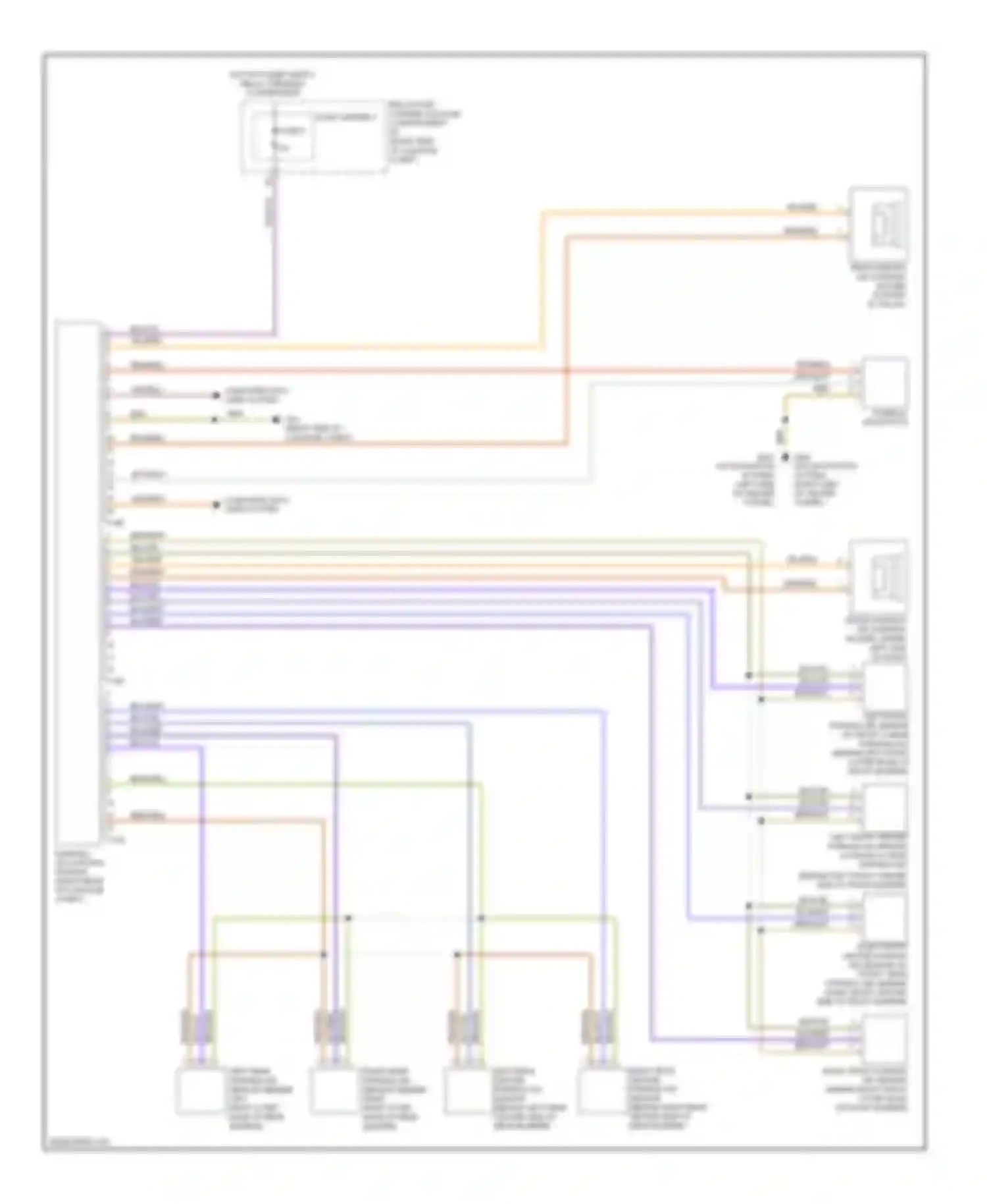 Wiring diagram yel/red for Audi A5 I (2007-2011) (17 of 28)
