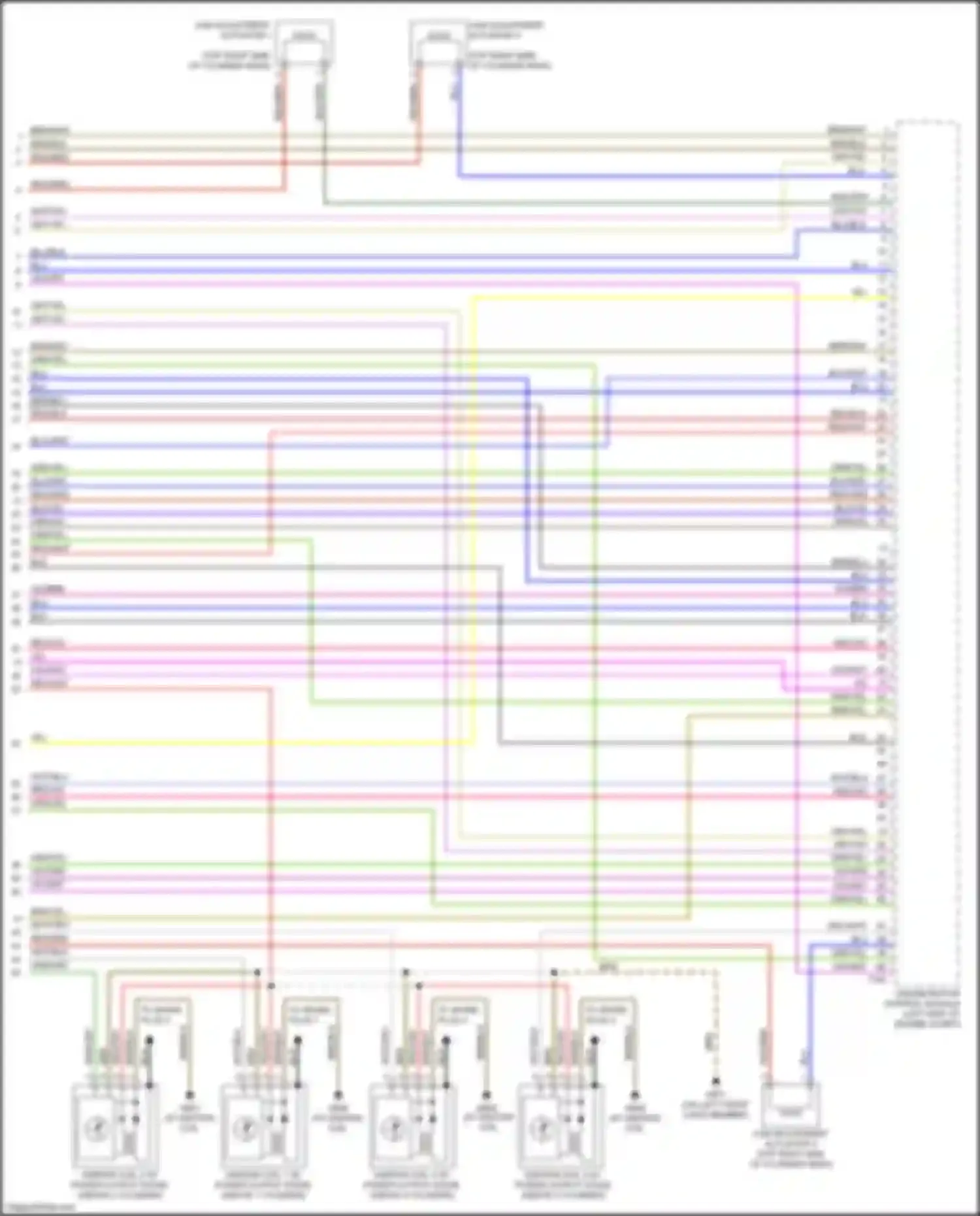 A5 Audi II facelift (2019-2024): Wiring diagram engine performance 2.0l turbo hybrid (10 of 10)