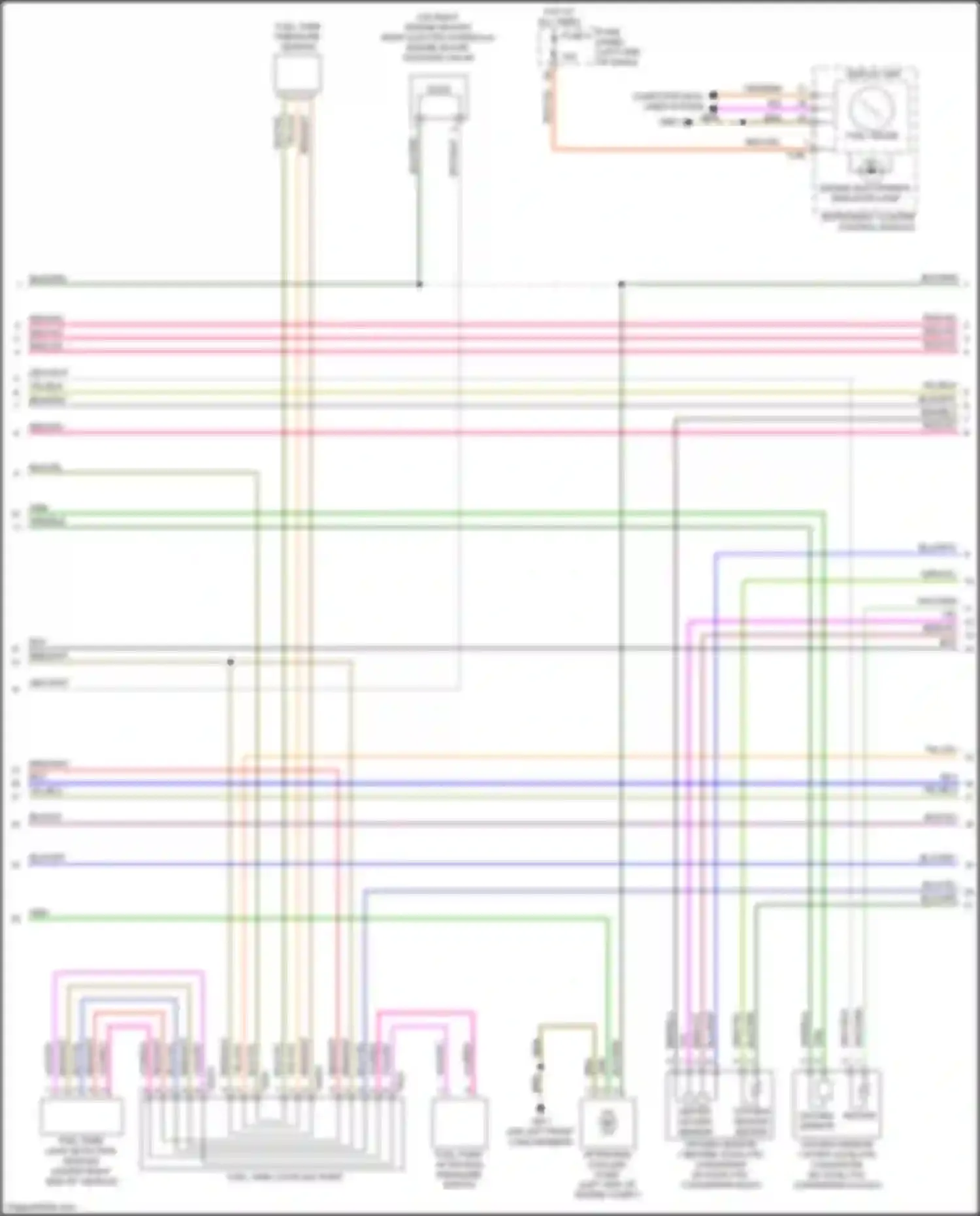 A5 Audi II facelift (2019-2024): Wiring diagram engine performance 2.0l turbo hybrid (2 of 10)
