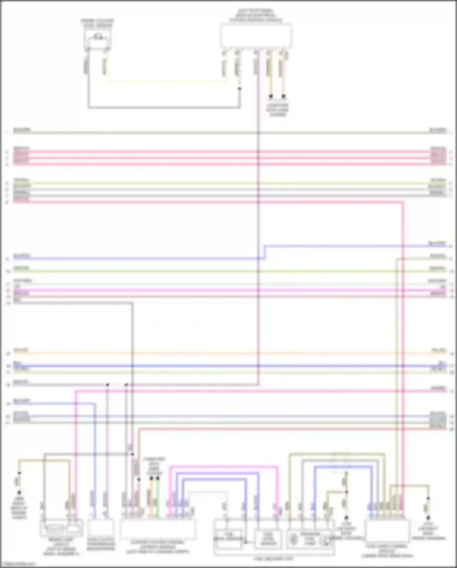 A5 Audi II facelift (2019-2024): Wiring diagram engine performance 2.0l turbo hybrid (3 of 10)