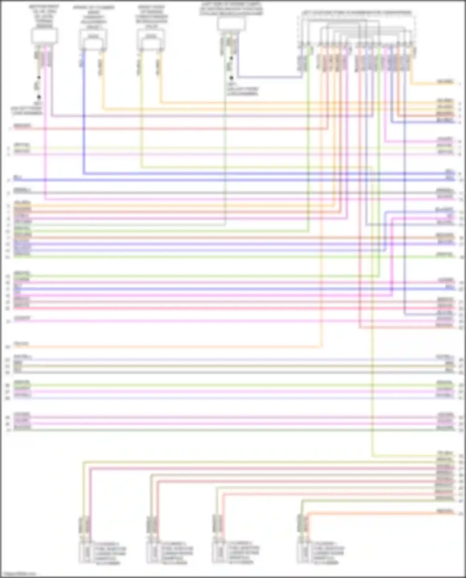A5 Audi II facelift (2019-2024): Wiring diagram engine performance 2.0l turbo hybrid (6 of 10)