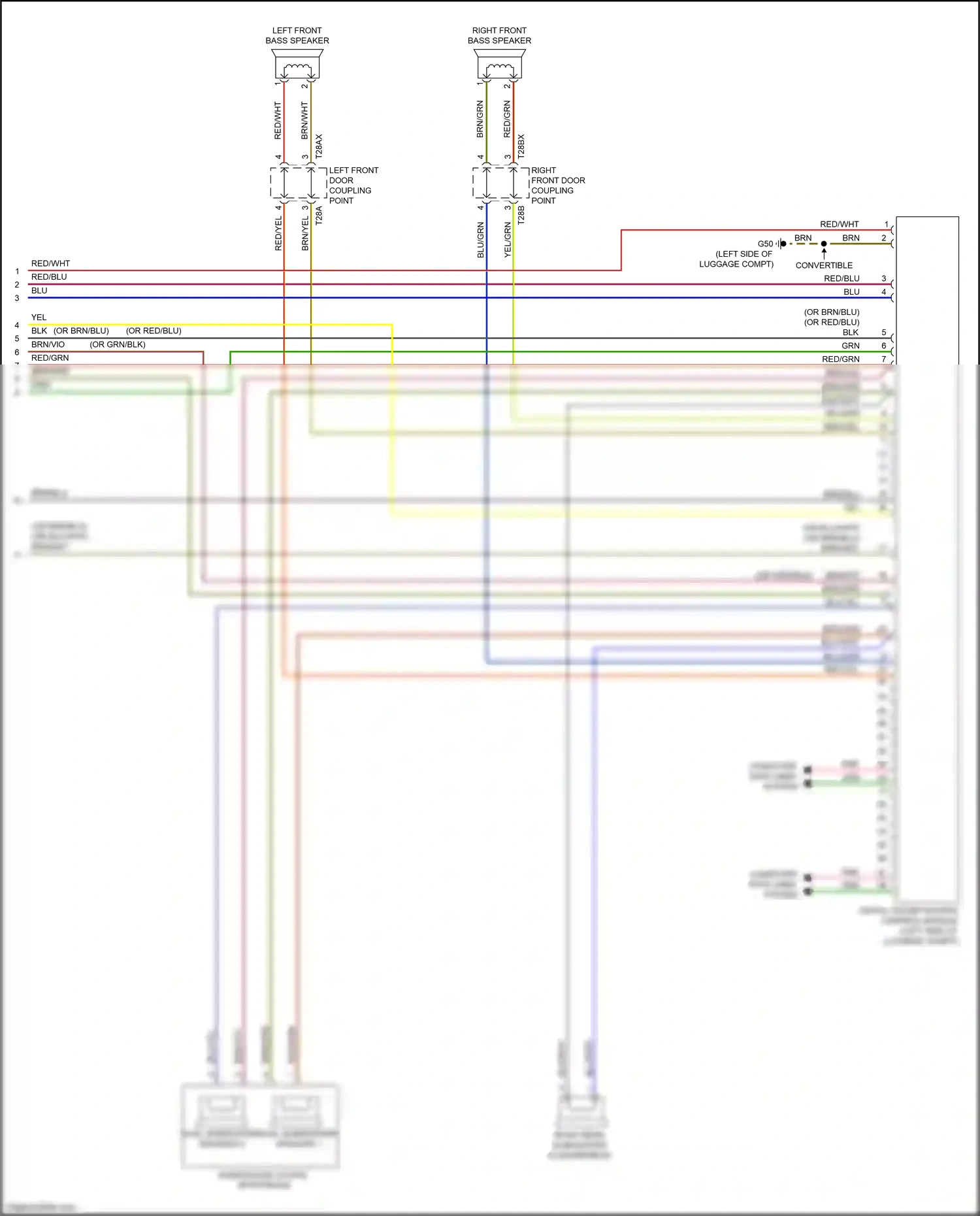 Audi A5 II facelift (2019-2024) computer data lines system wiring diagram  (25 of 115)