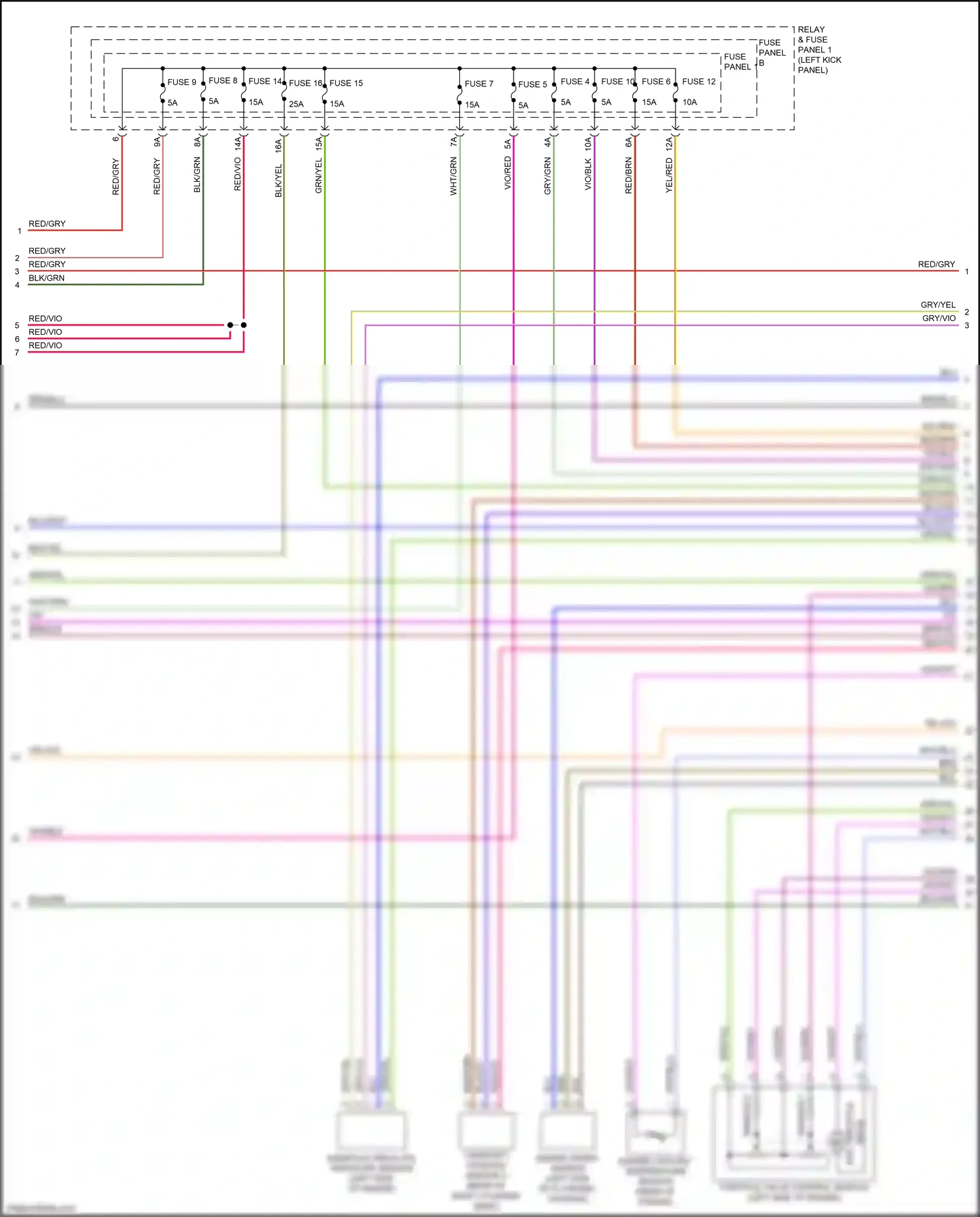 Audi A5 II facelift (2019-2024) engine coolant temperature sensor wiring diagram  (4 of 4)