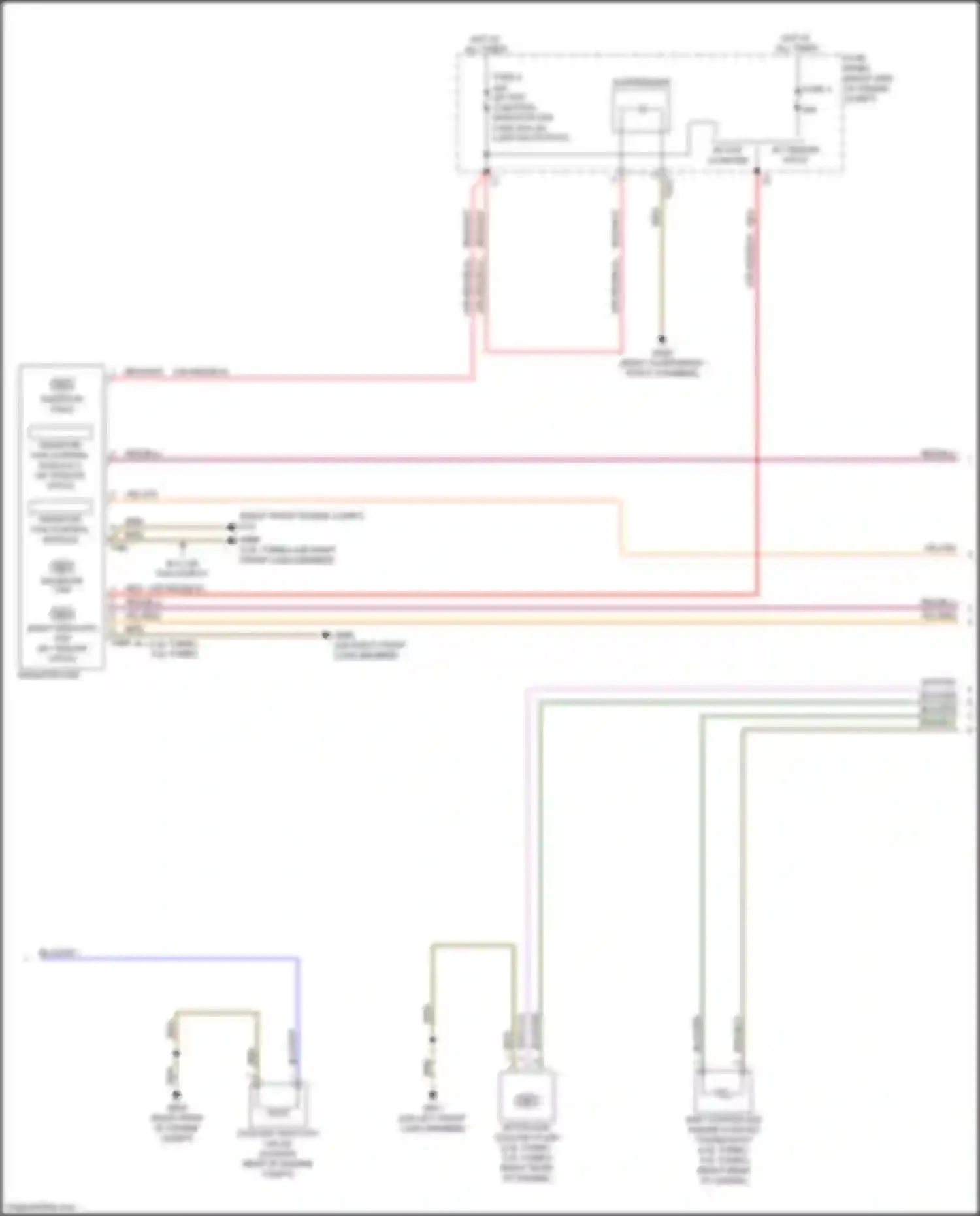 A5 Audi II (2016-2020): Automatic a/c circuit, w/o climatronic (4 of 5)