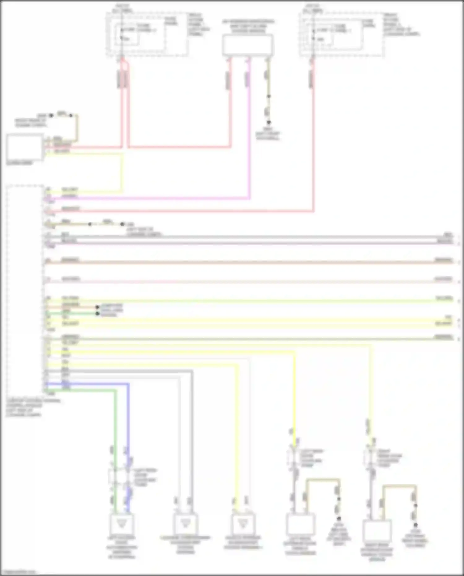 A5 Audi II (2016-2020): Access/start circuit (1 of 2)