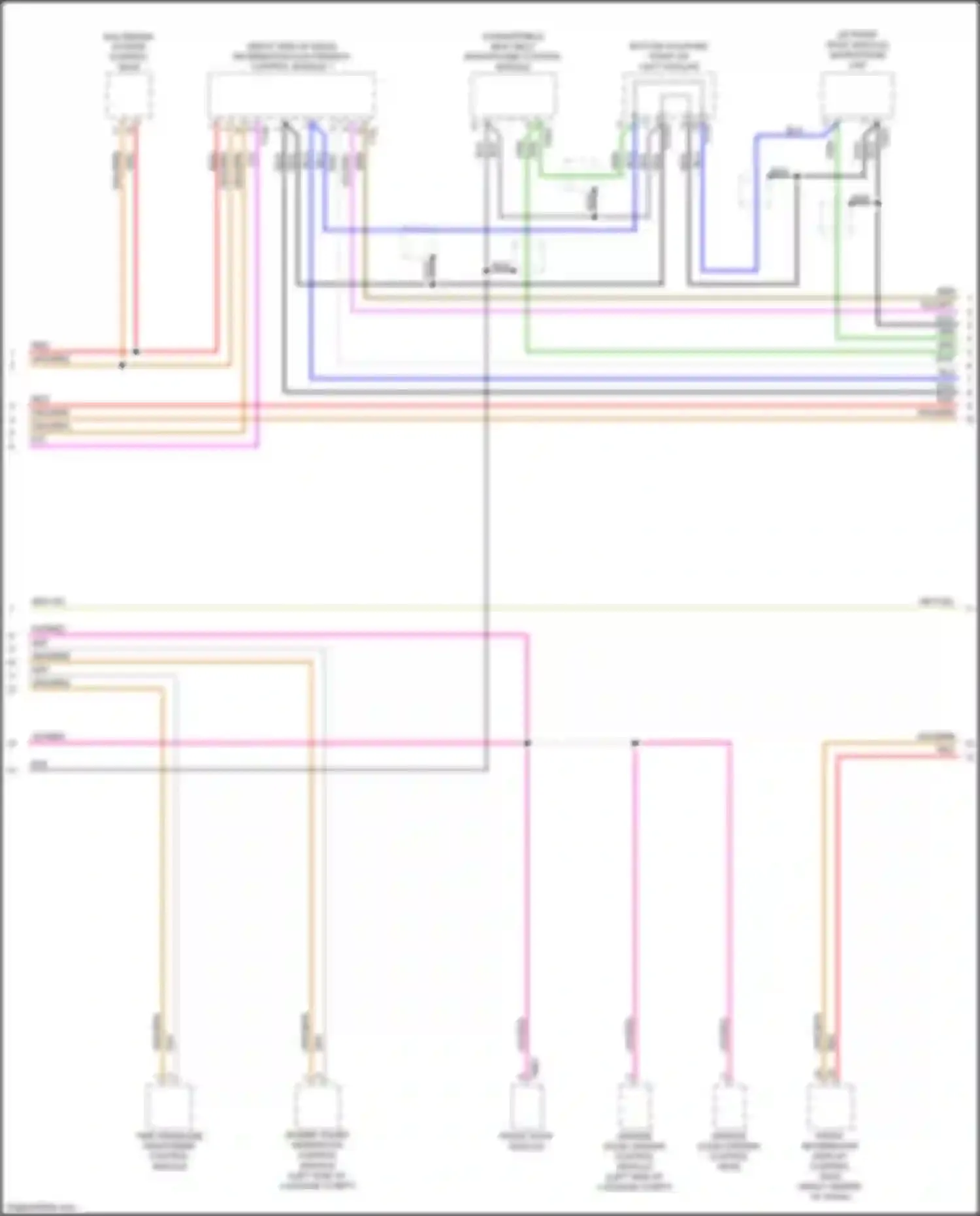 A5 Audi II (2016-2020): Computer data lines circuit (7 of 8)