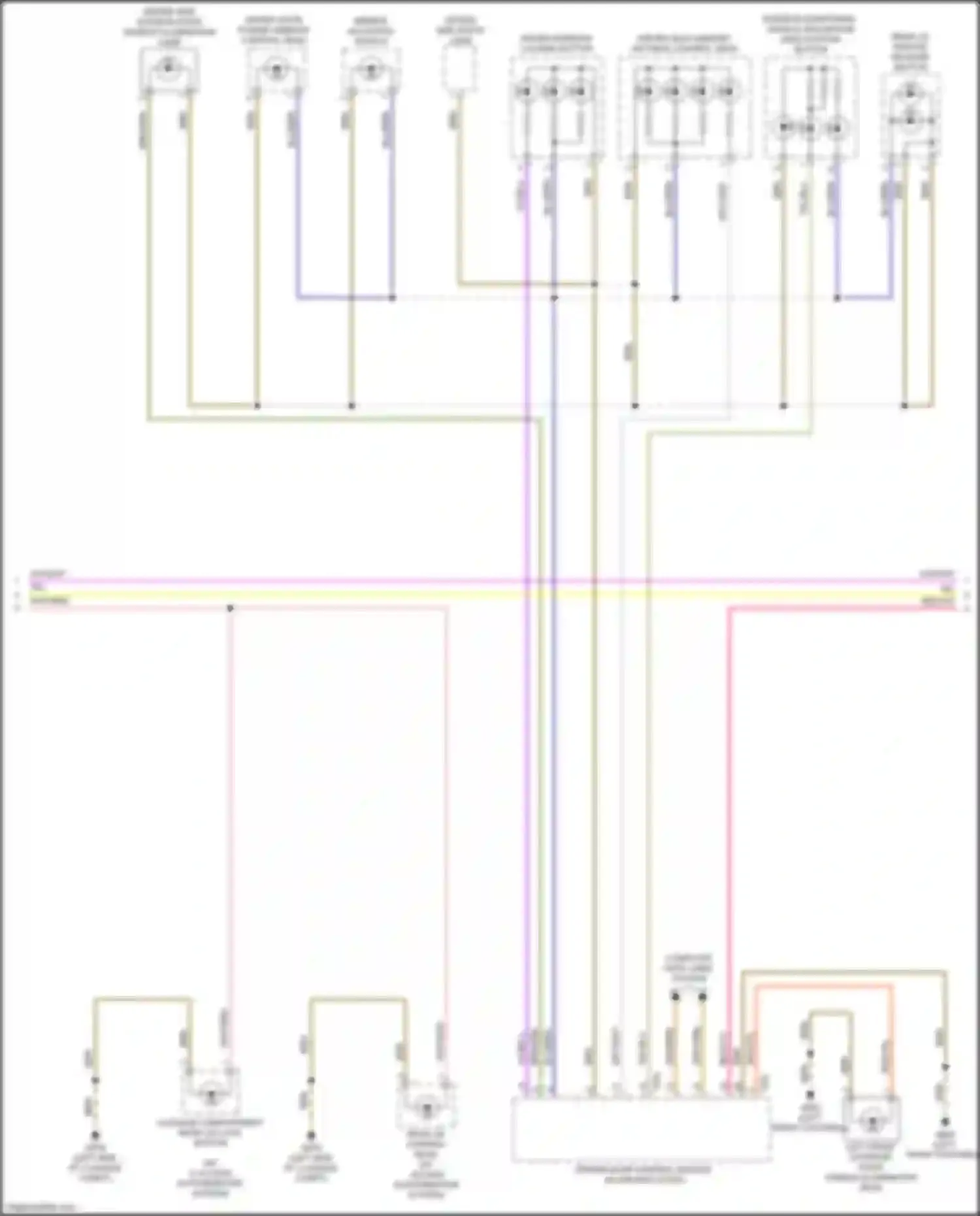A5 Audi II (2016-2020): Instrument illumination circuit (3 of 4)