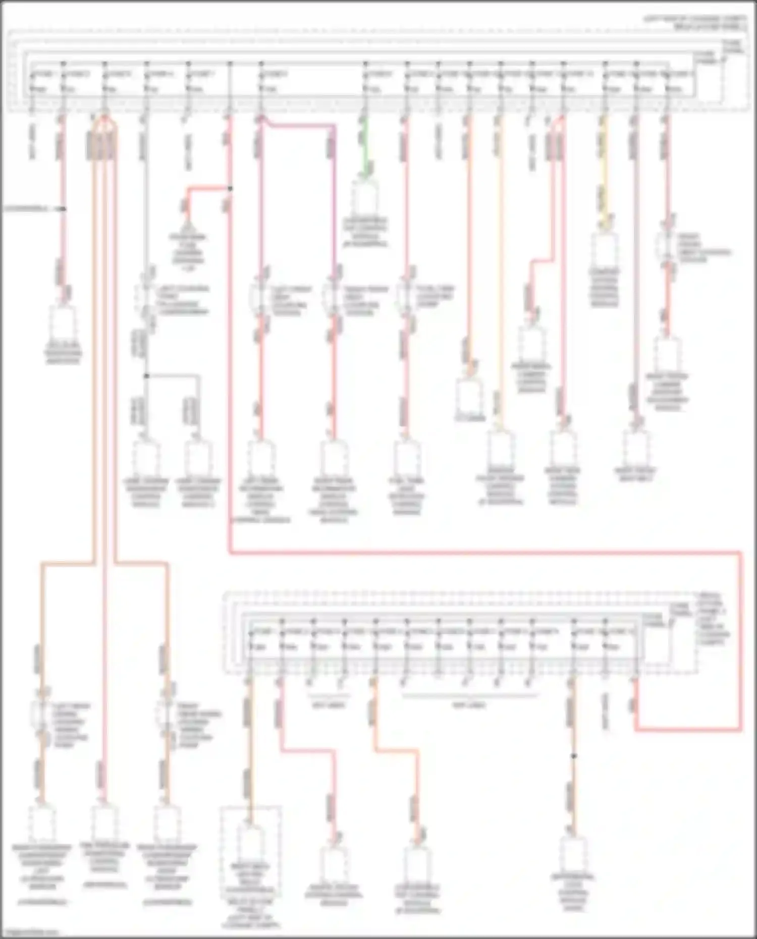 A5 Audi II (2016-2020): Power distribution circuit (5 of 6)