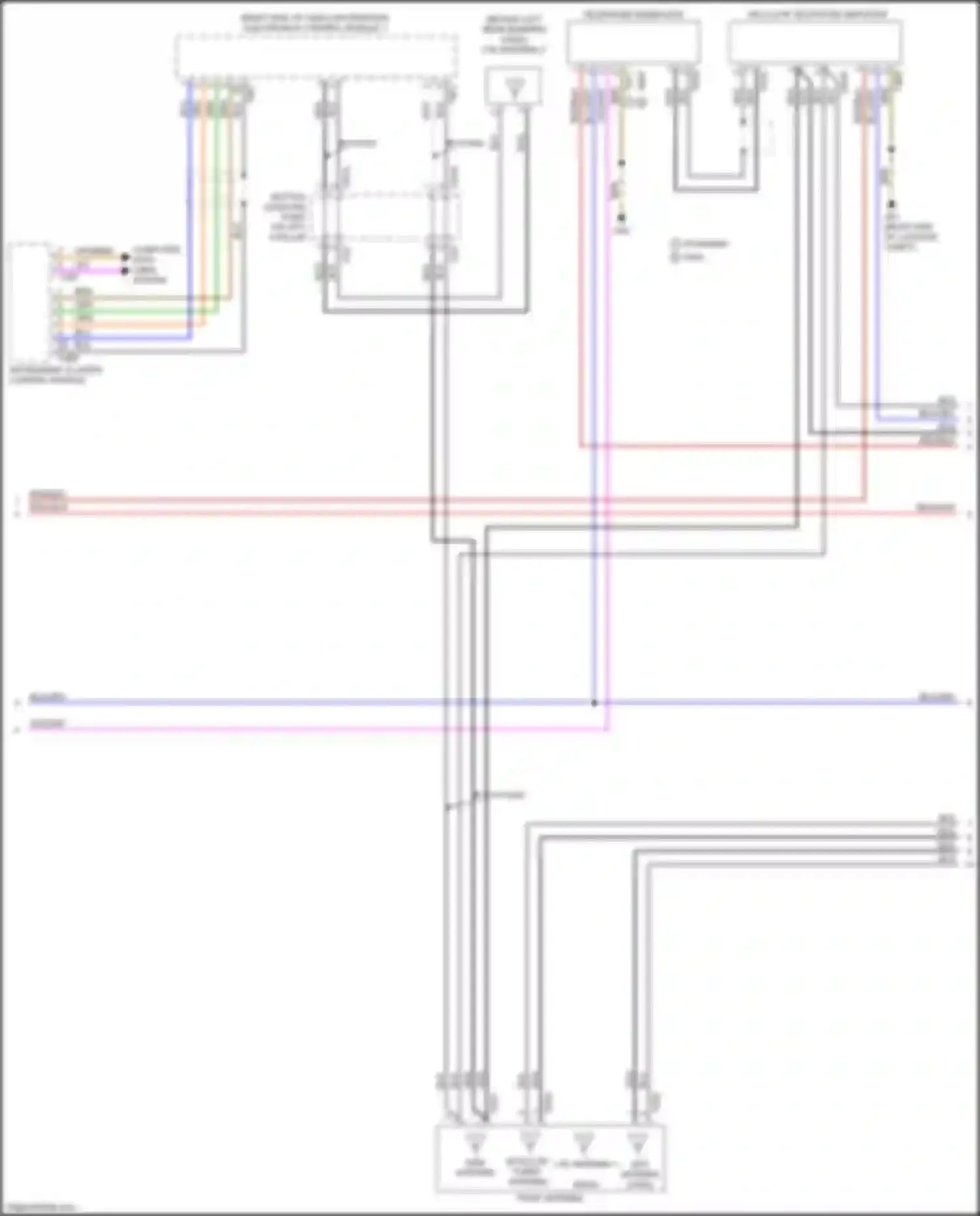 A5 Audi II (2016-2020): Radio circuit, w/ bang & olufsen sound (3 of 7)
