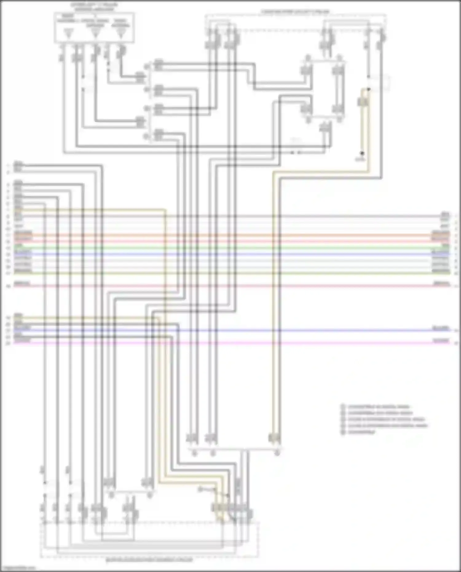 A5 Audi II (2016-2020): Radio circuit, w/o navigation (2 of 5)