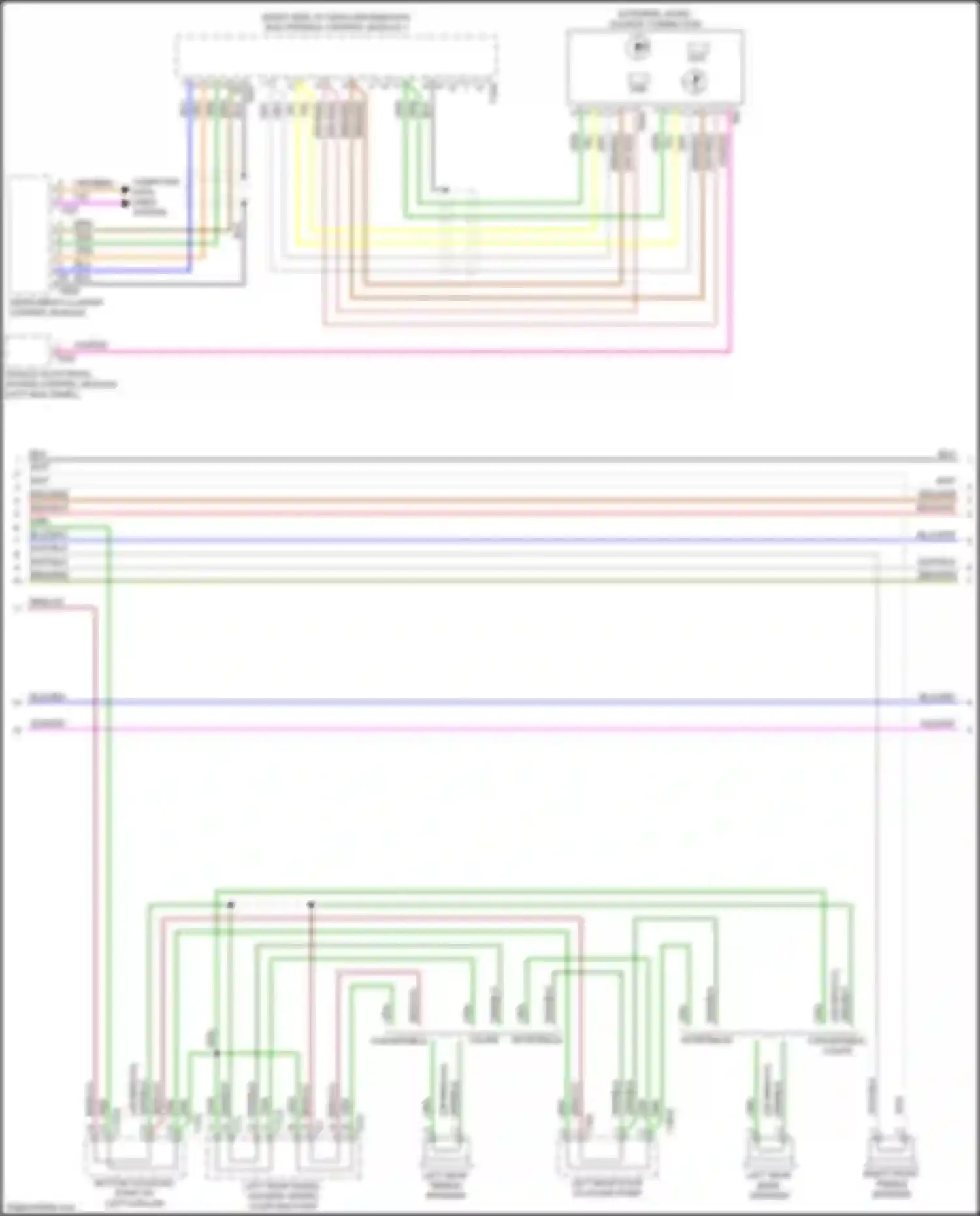 A5 Audi II (2016-2020): Radio circuit, w/o navigation (3 of 5)