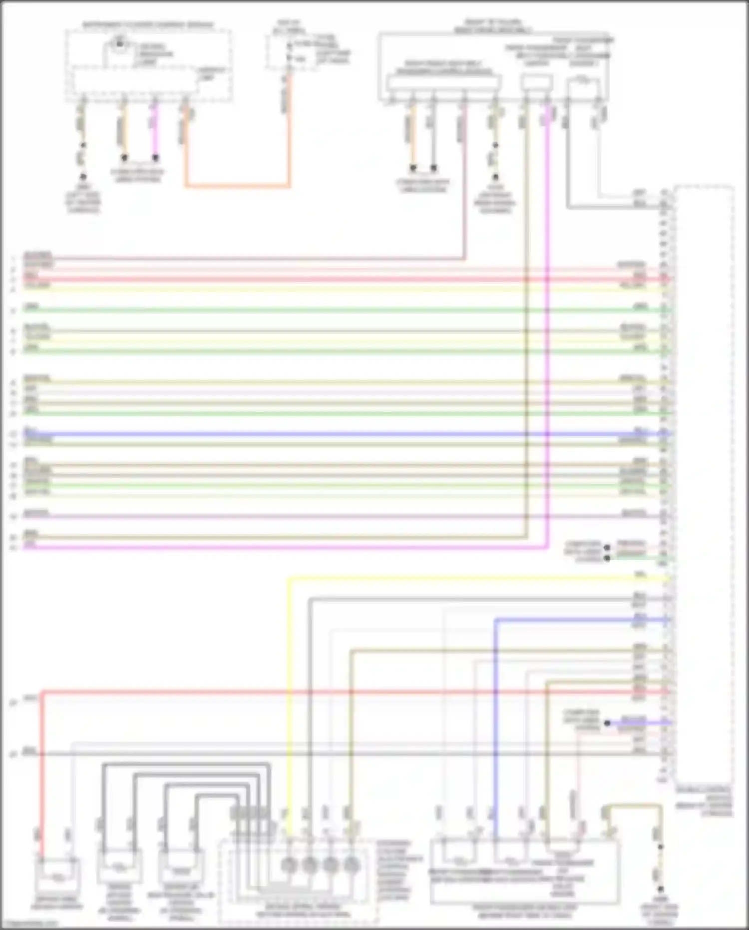 A5 Audi II (2016-2020): Supplemental restraints circuit (5 of 5)