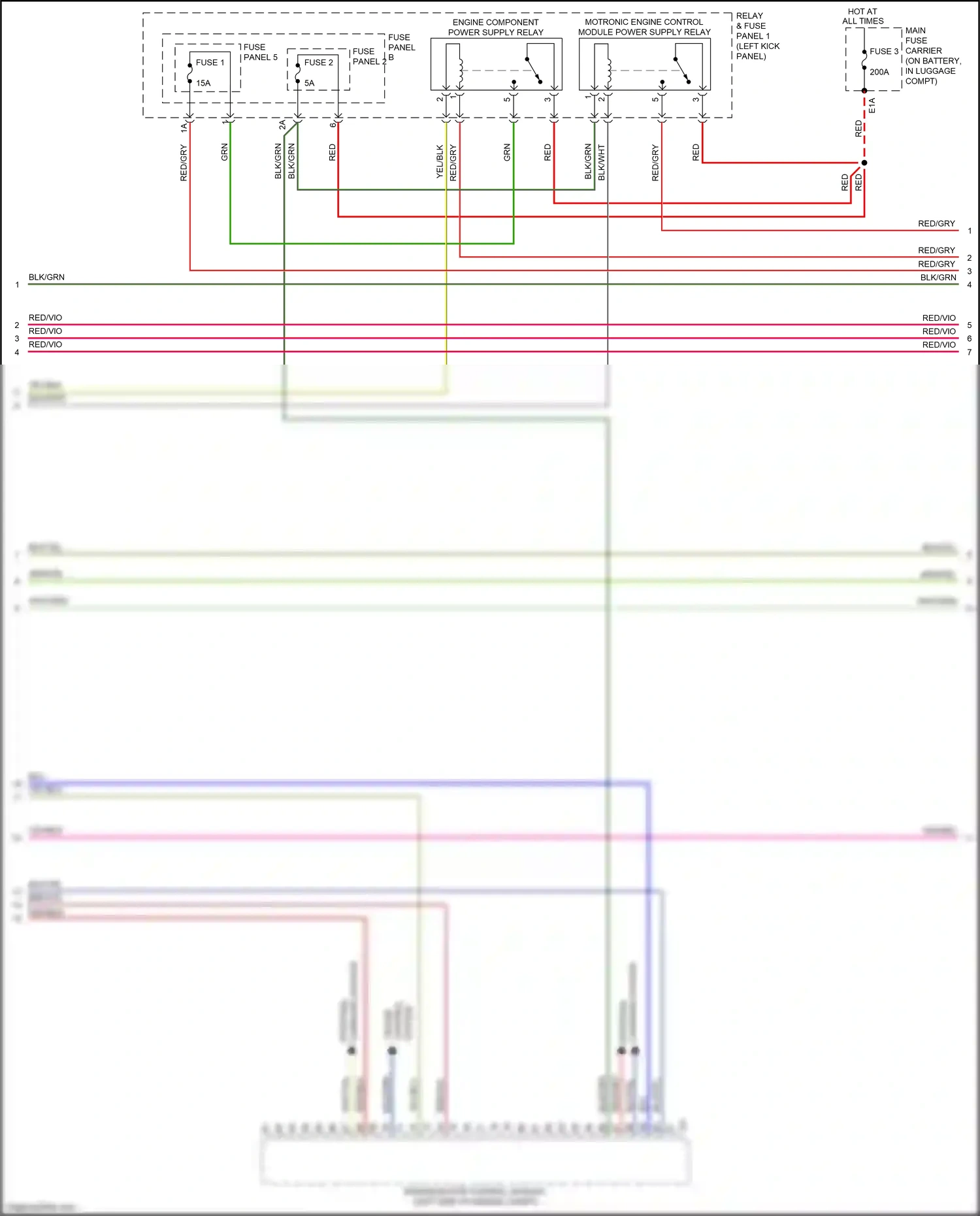 Audi A5 II (2016-2020) blu wiring diagram  (66 of 73)