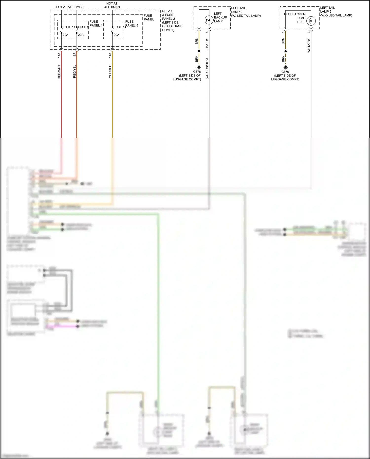 Audi A5 II (2016-2020) comfort system central control module wiring diagram  (11 of 23)