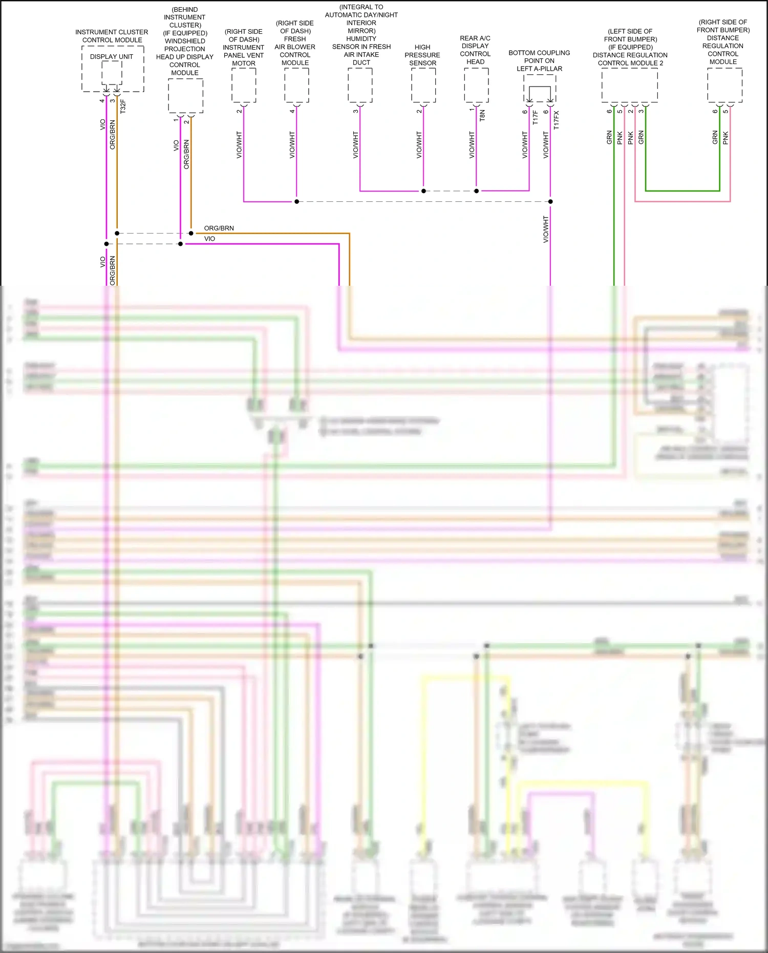 Audi A5 II (2016-2020) comfort system central control module wiring diagram  (3 of 23)