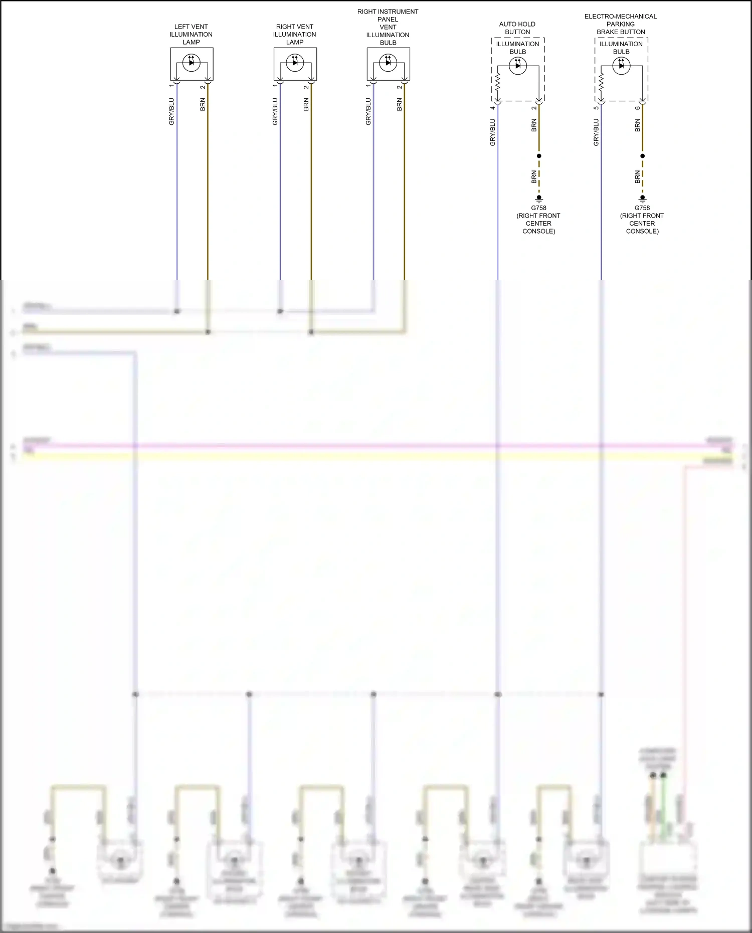 Audi A5 II (2016-2020) comfort system central control module wiring diagram  (6 of 23)