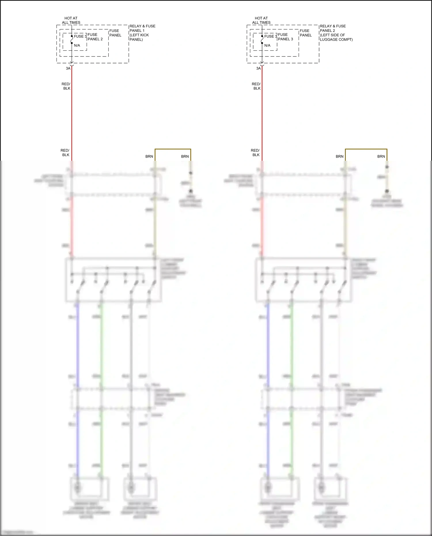 Audi A5 II (2016-2020) fuse panel 2 wiring diagram  (15 of 32)