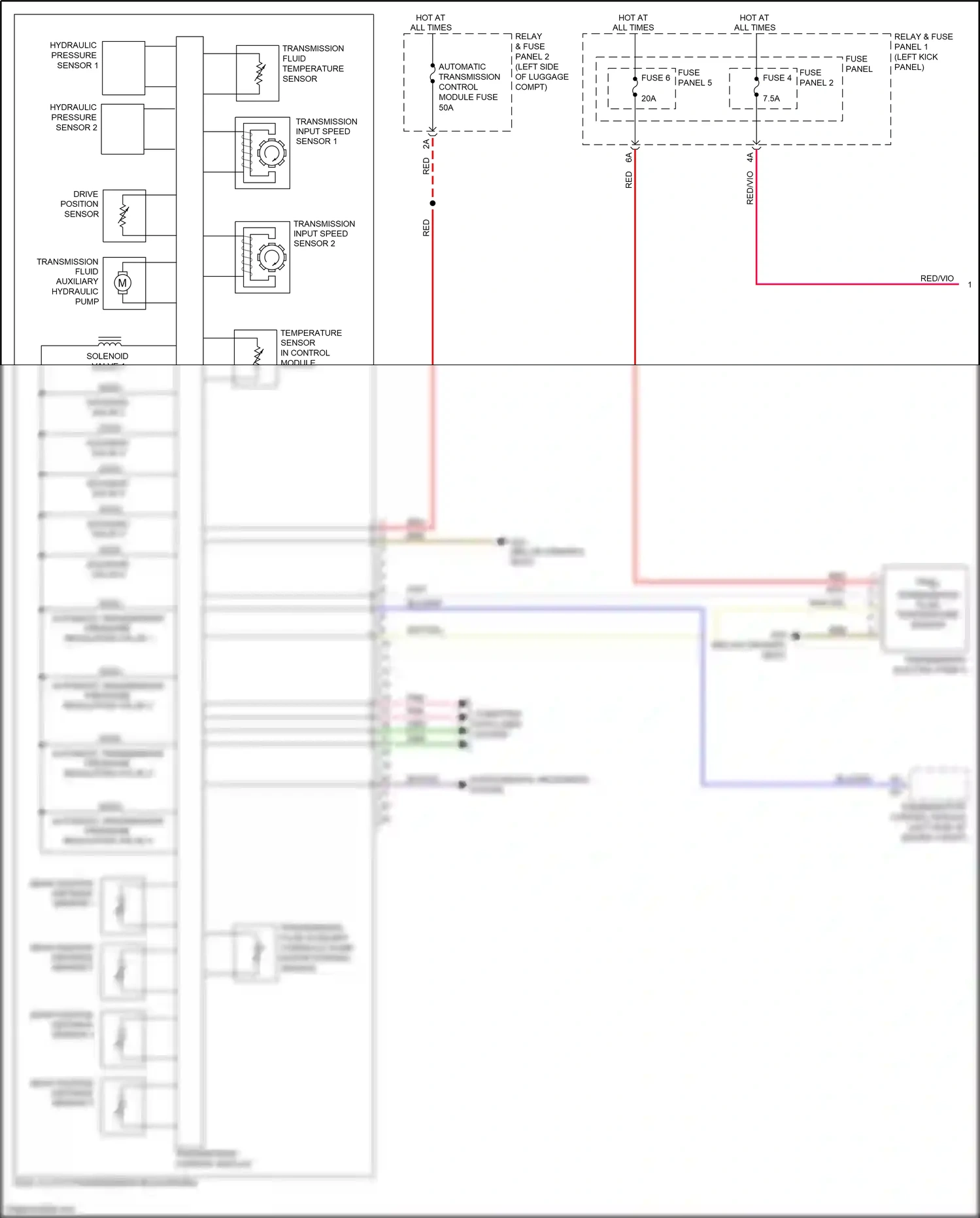 Audi A5 II (2016-2020) fuse panel 2 wiring diagram  (22 of 32)