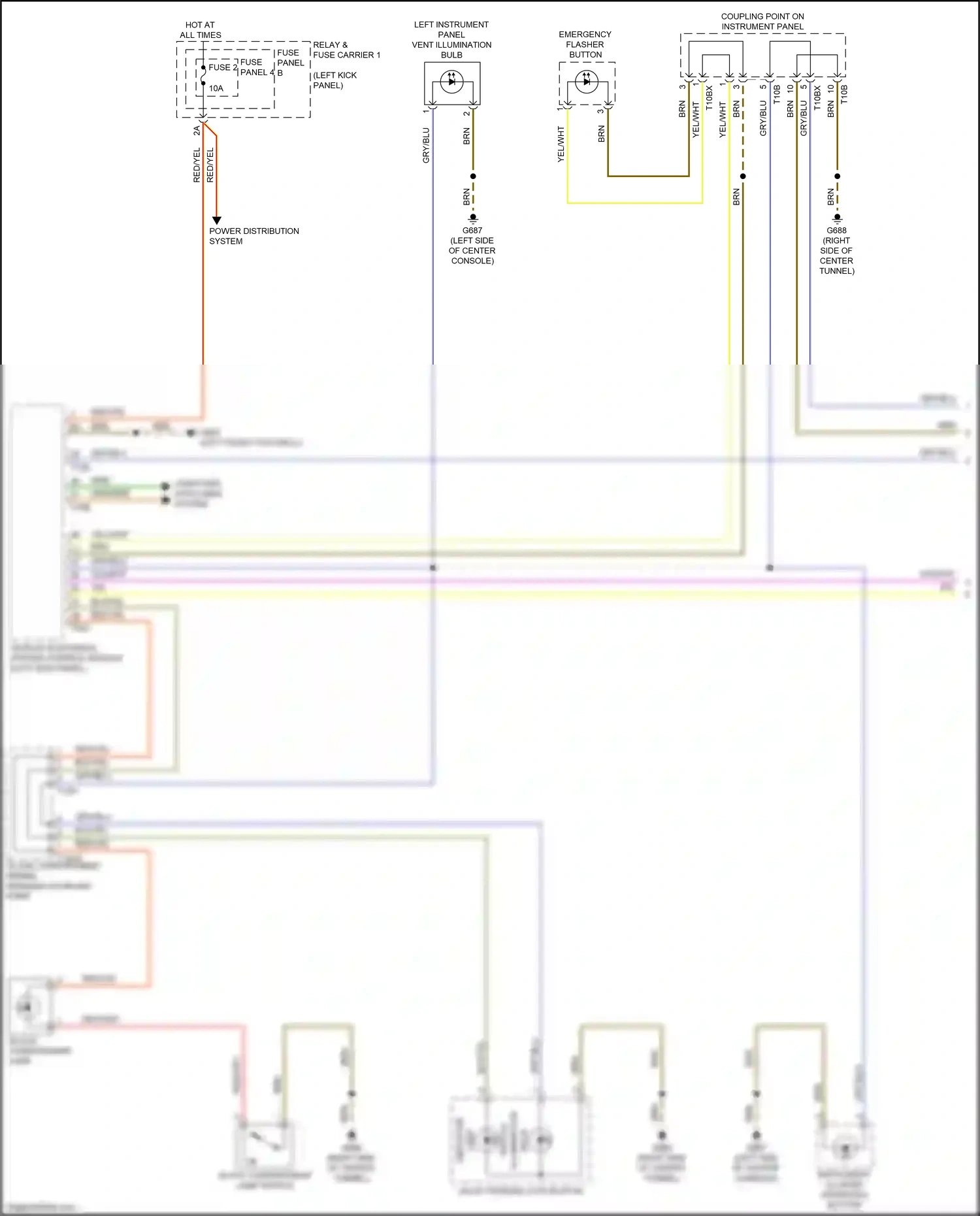 Audi A5 II (2016-2020) fuse panel b wiring diagram  (16 of 64)
