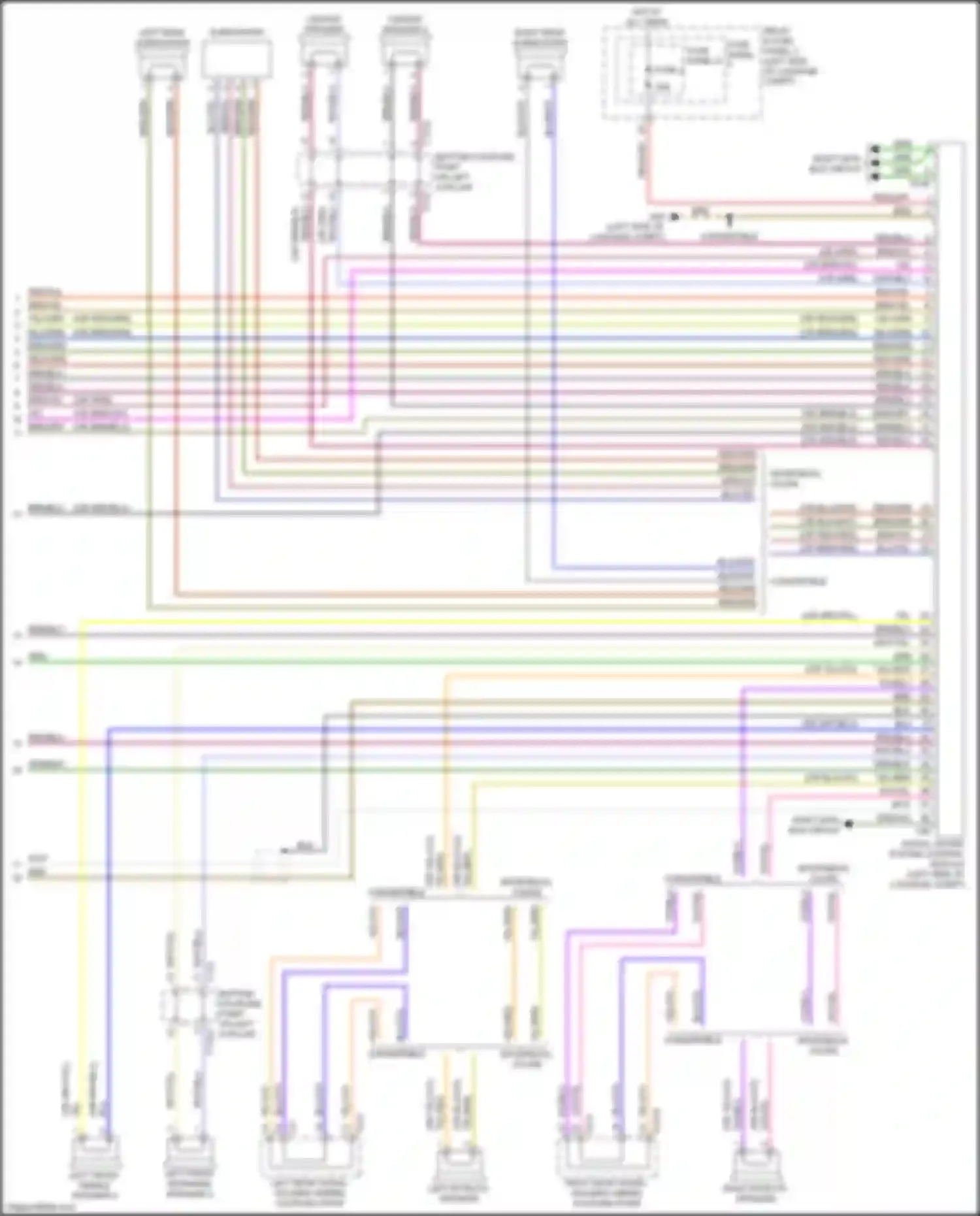 Wiring diagram yel/brn for Audi A5 II (2016-2020) (5 of 5)