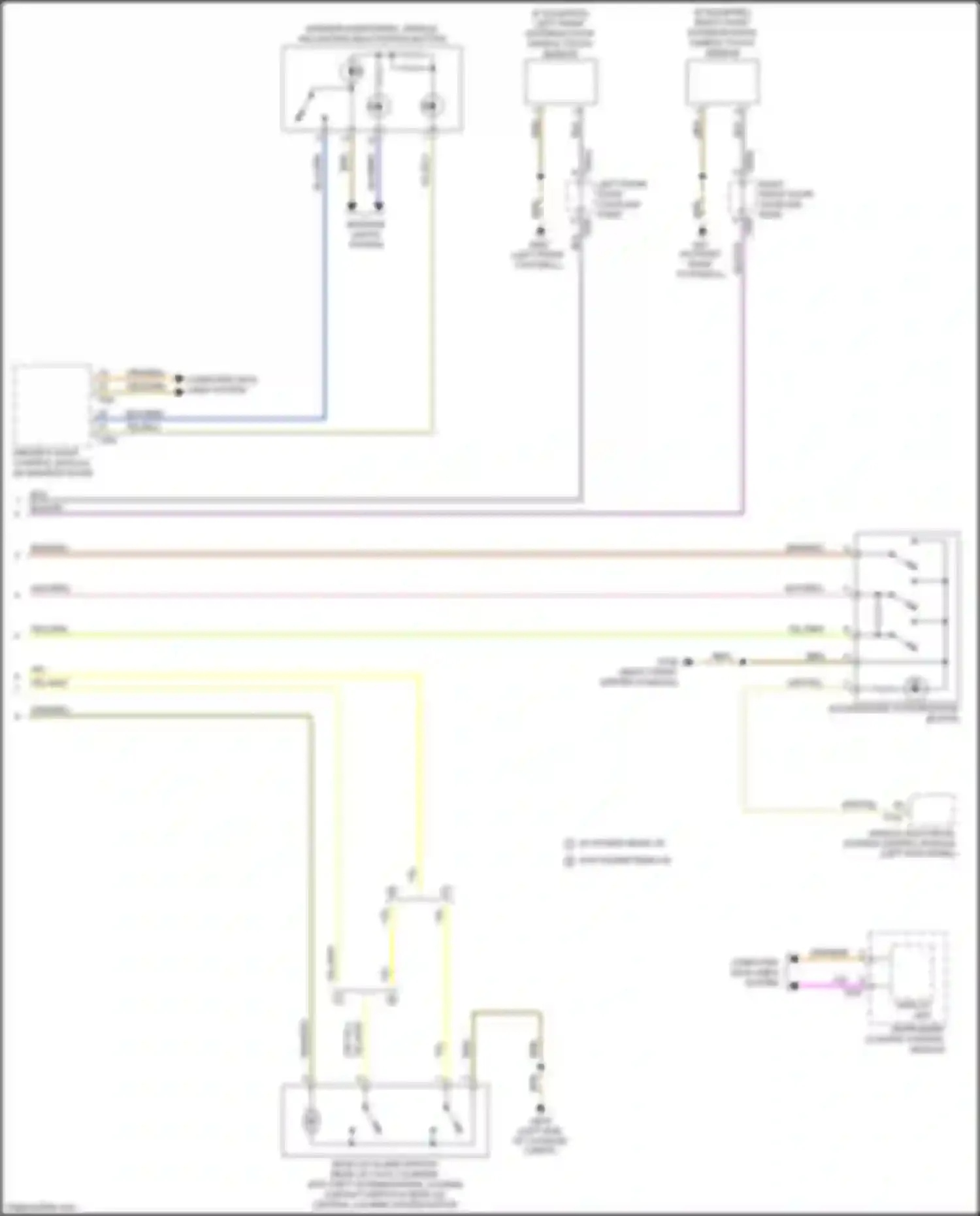 Wiring diagram yel/wht for Audi A5 II (2016-2020) (12 of 15)