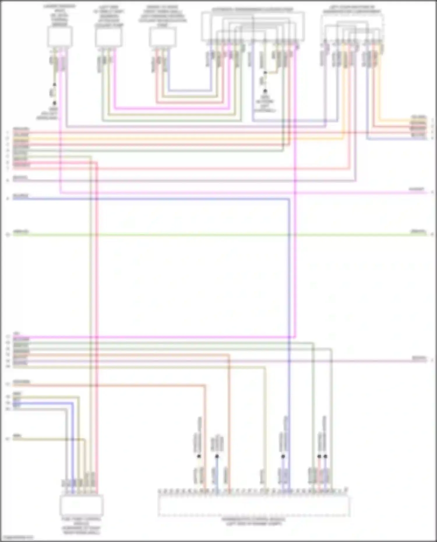 A6 Allroad Quattro Audi C8 (2019-2024): Wiring diagram engine performance 2.0l turbo hybrid (4 of 9)