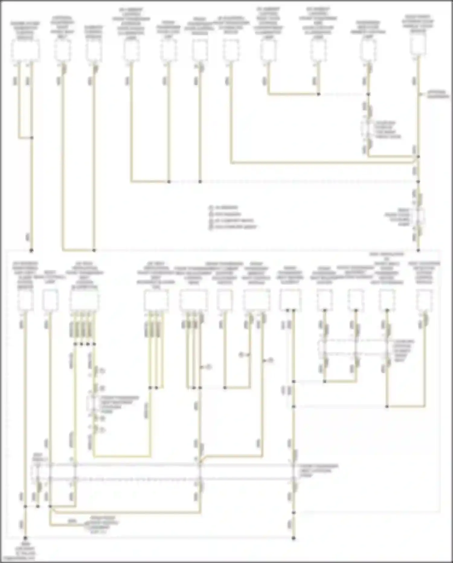 Wiring diagram front passenger backrest heating element for Audi A6 Allroad Quattro C8 (2019-2024) (4 of 4)