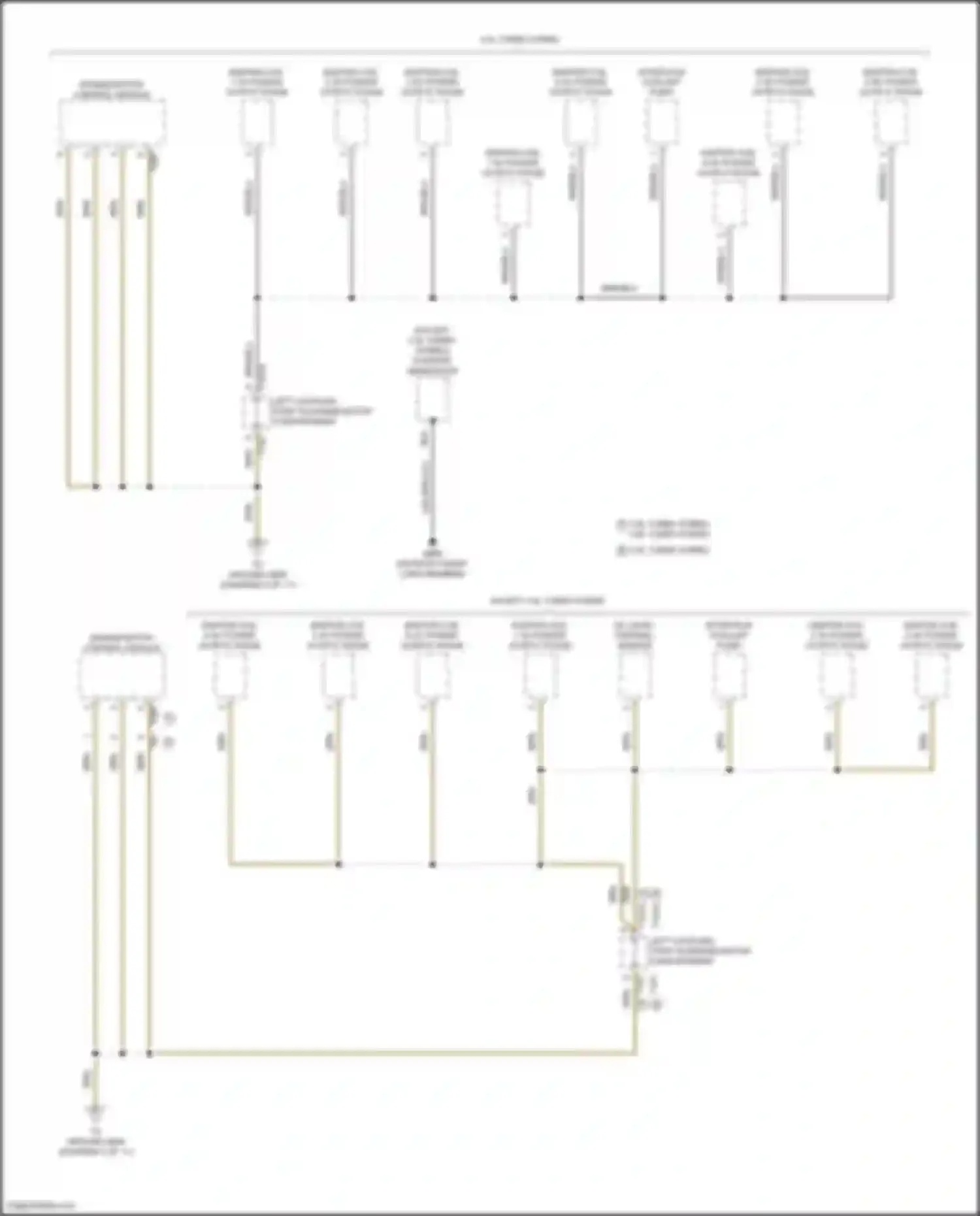 Wiring diagram ignition coil 4 w/ power output stage for Audi A6 Allroad Quattro C8 (2019-2024) (2 of 5)