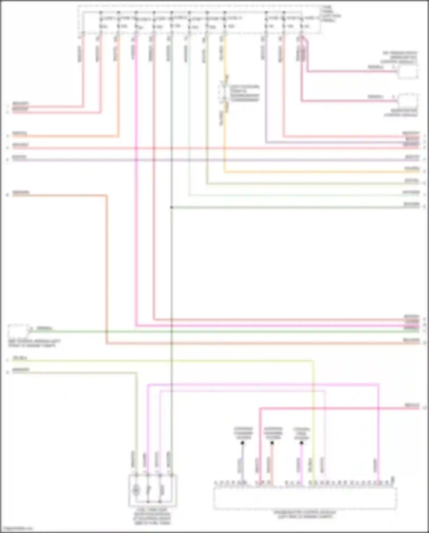 Wiring diagram yel/blk for Audi A6 Allroad Quattro C8 (2019-2024) (22 of 22)