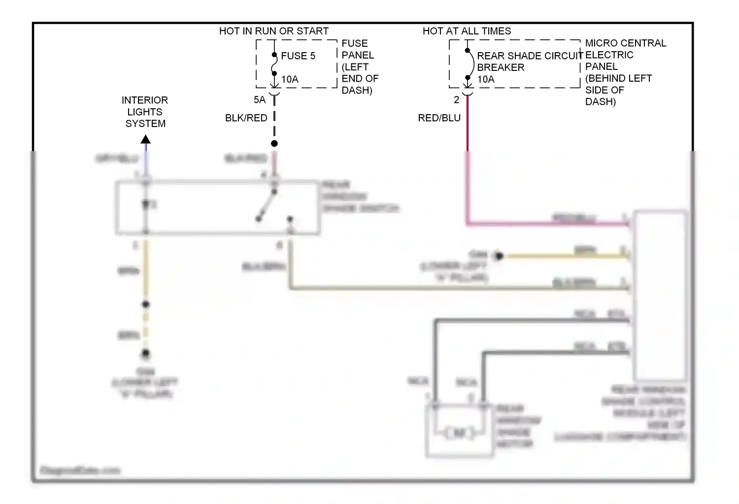 Wiring diagram brn for Audi A6 C5 facelift (2001-2004) (70 of 79)