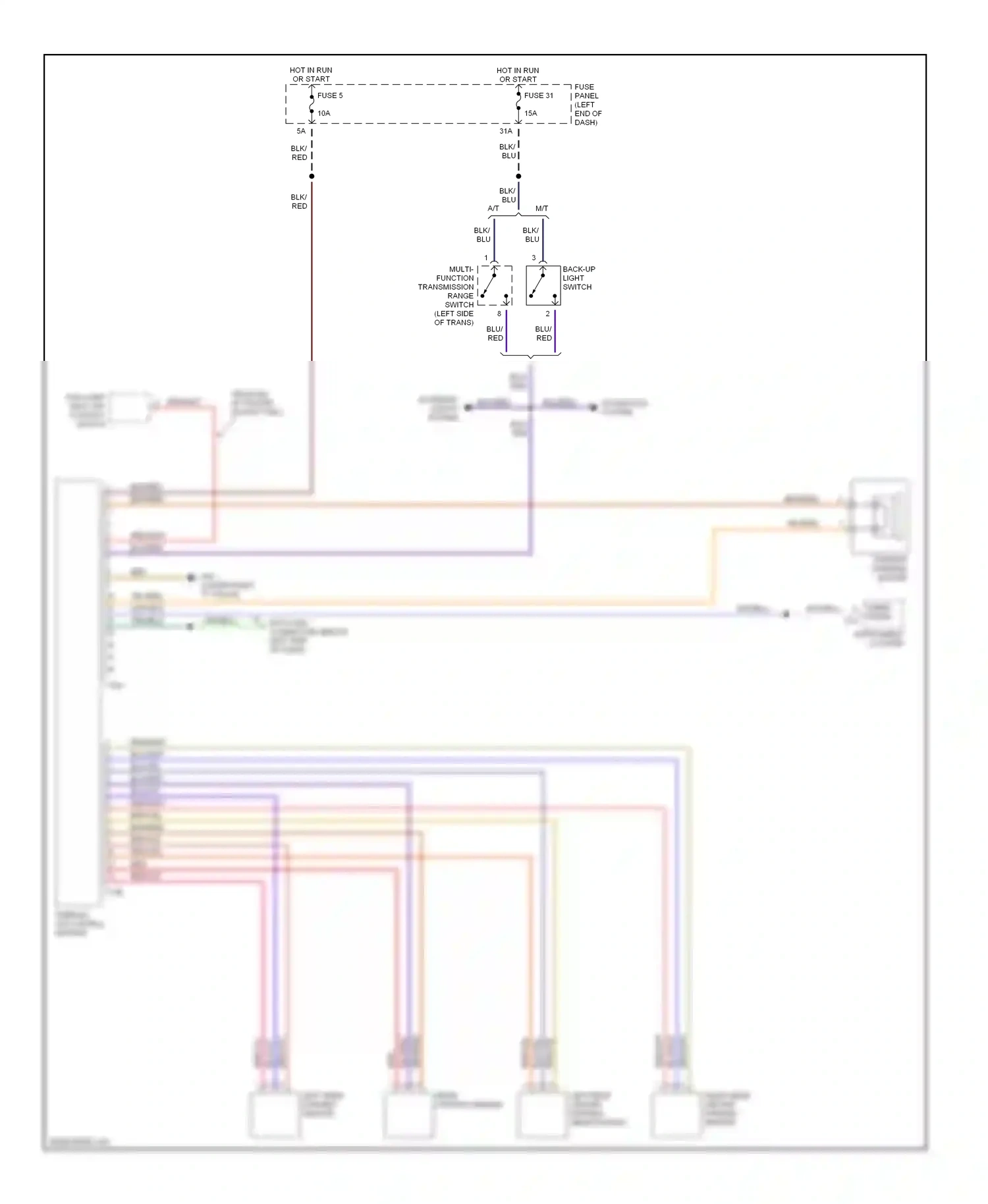 Wiring diagram brn/vio for Audi A6 C5 facelift (2001-2004) (13 of 16)