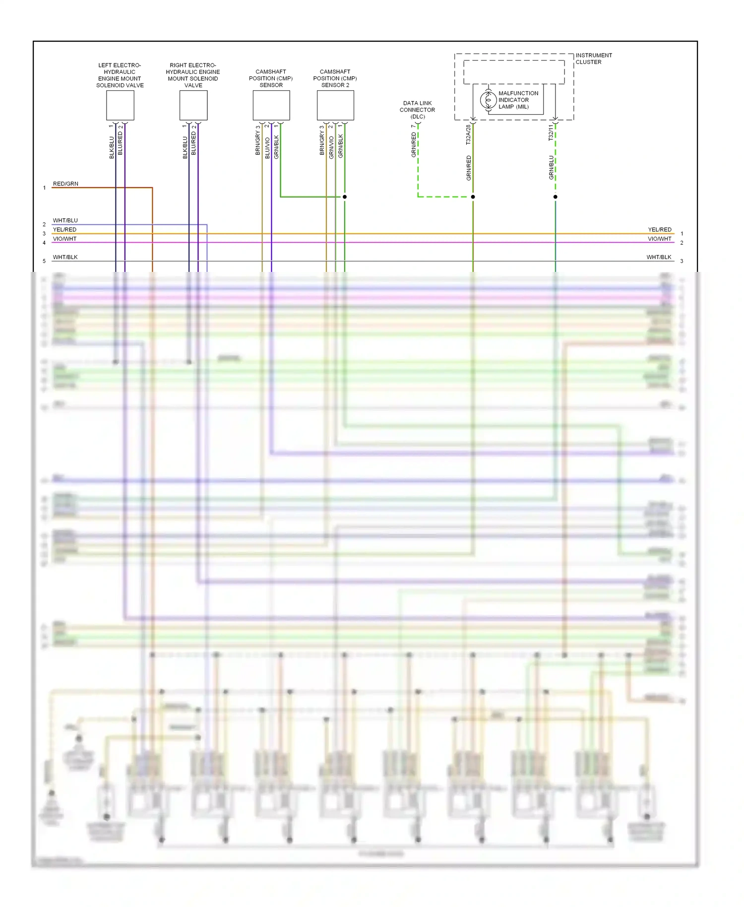 Wiring diagram coil 8 for Audi A6 C5 facelift (2001-2004) (1 of 1)
