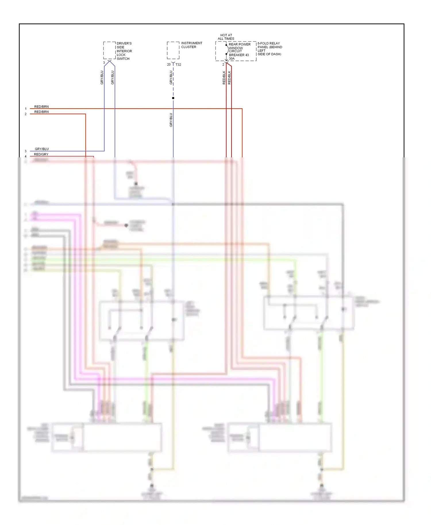 Wiring diagram vio for Audi A6 C5 facelift (2001-2004) (36 of 37)