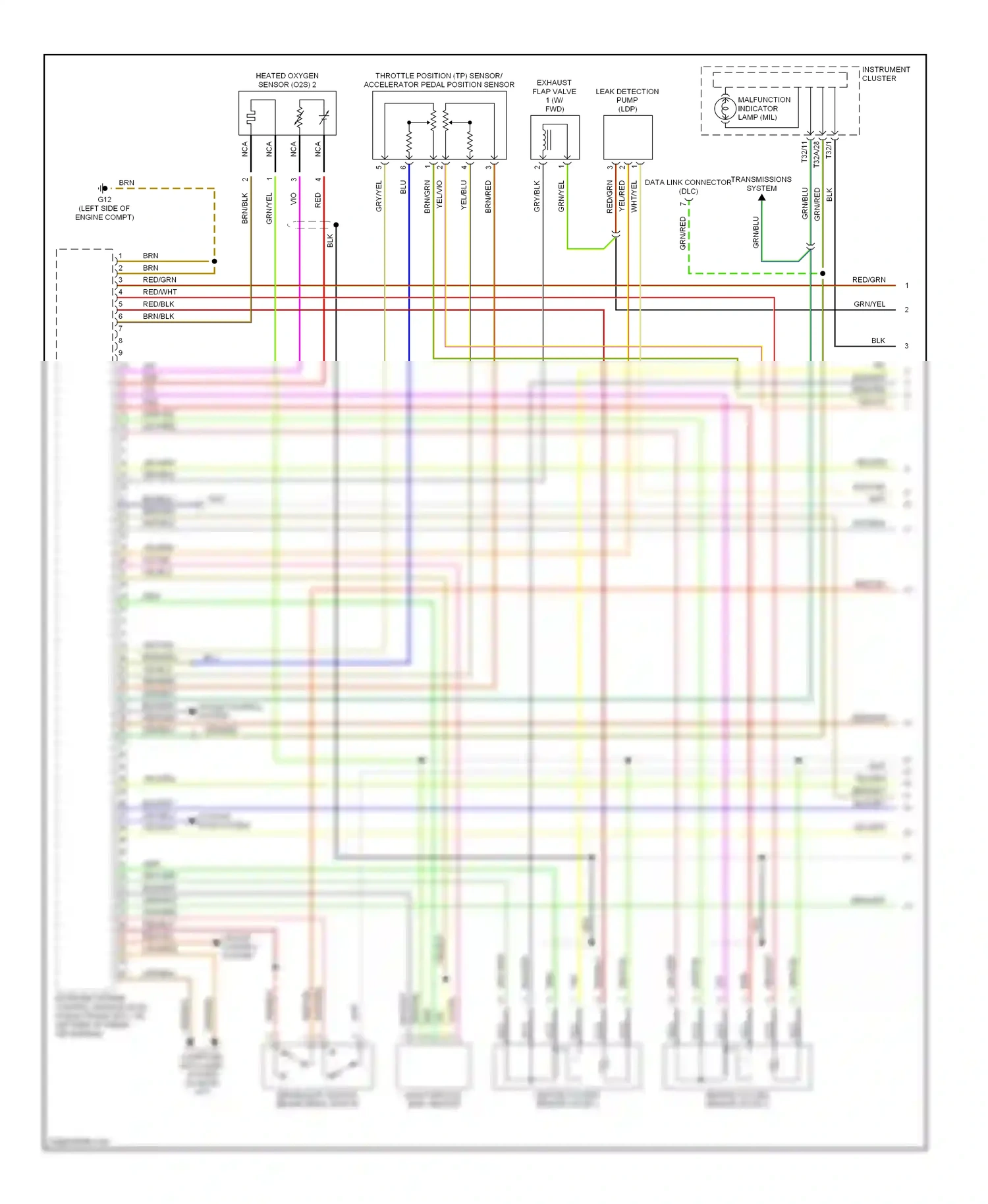 Wiring diagram wht/red for Audi A6 C5 facelift (2001-2004) (13 of 14)