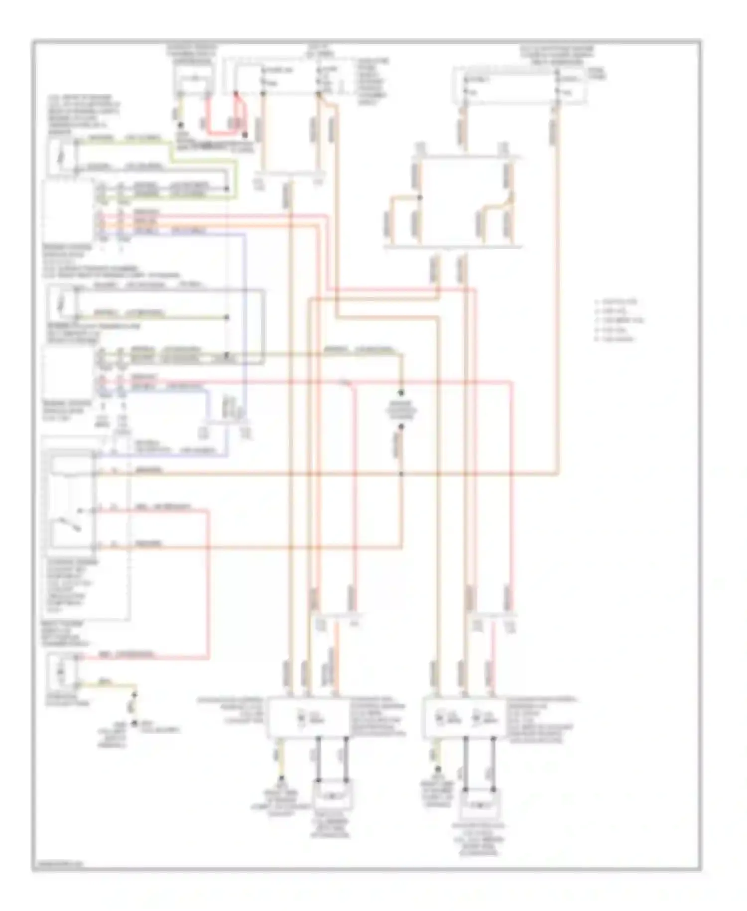 A6 Audi C6 facelift (2008-2011): Automatic a/c circuit (4 of 4)