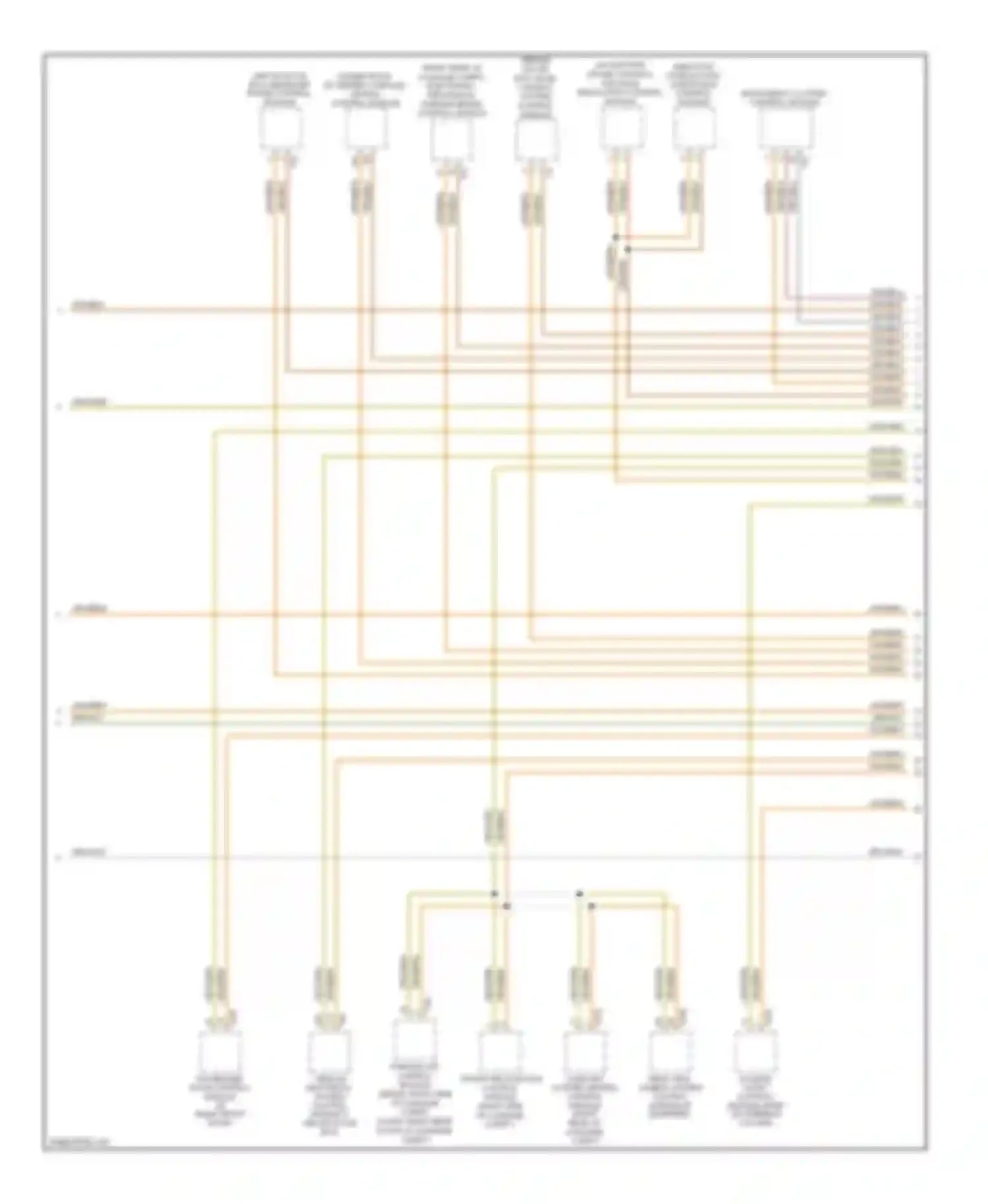 A6 Audi C6 facelift (2008-2011): Computer data lines circuit (2 of 3)