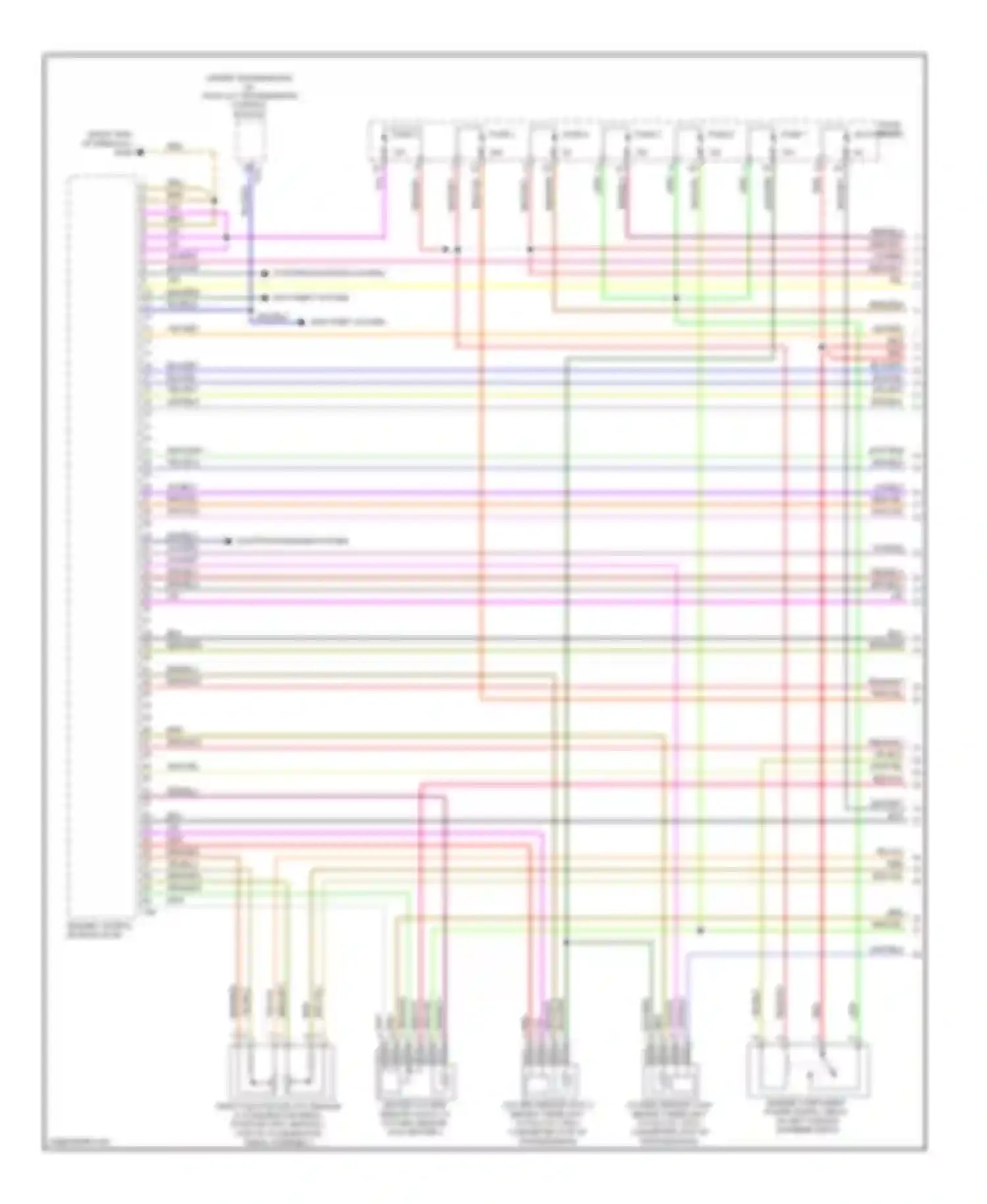 A6 Audi C6 facelift (2008-2011): Wiring diagram engine performance 3.0l (1 of 6)