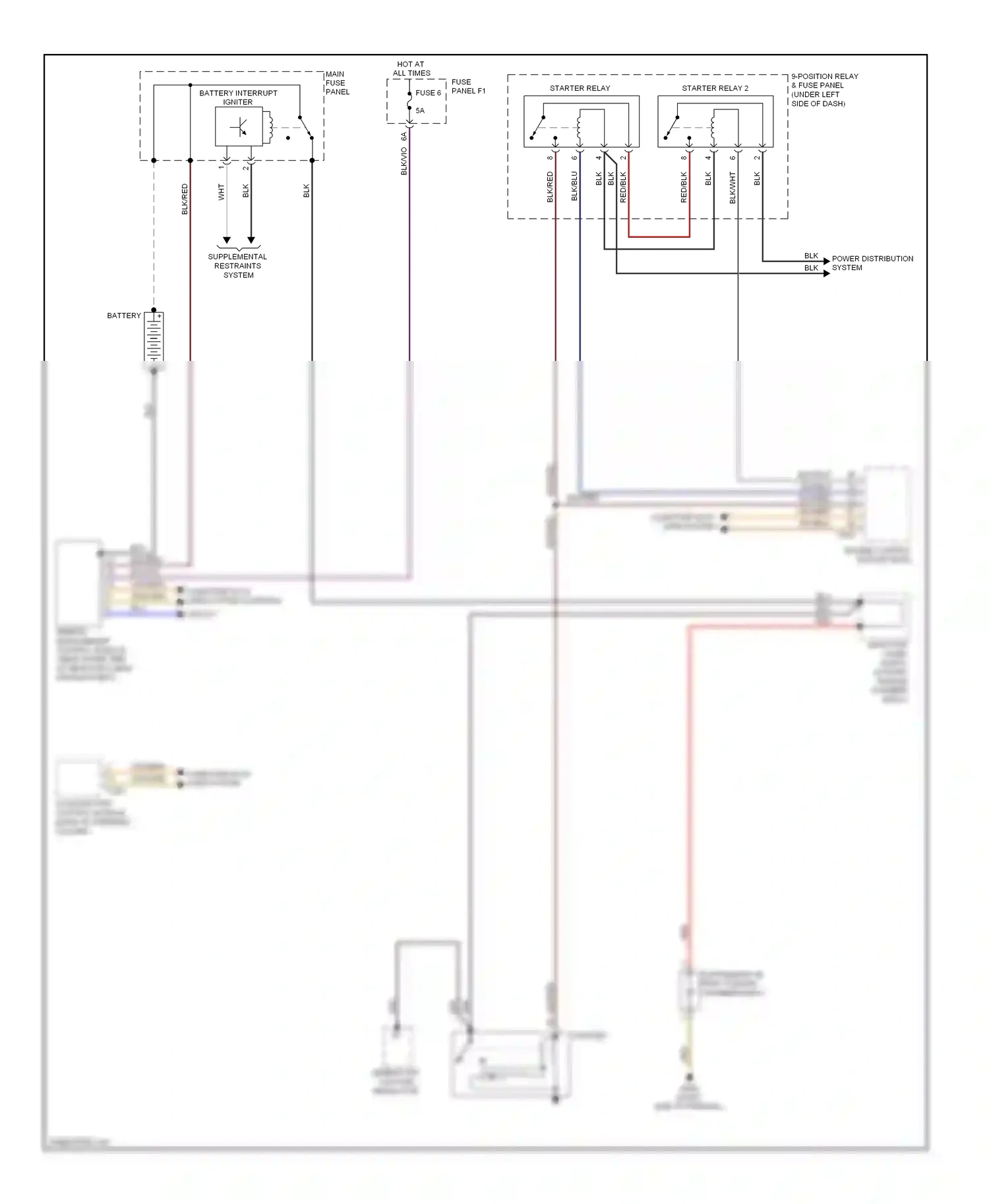 Audi A6 C6 facelift (2008-2011) computer data lines system wiring diagram  (65 of 76)