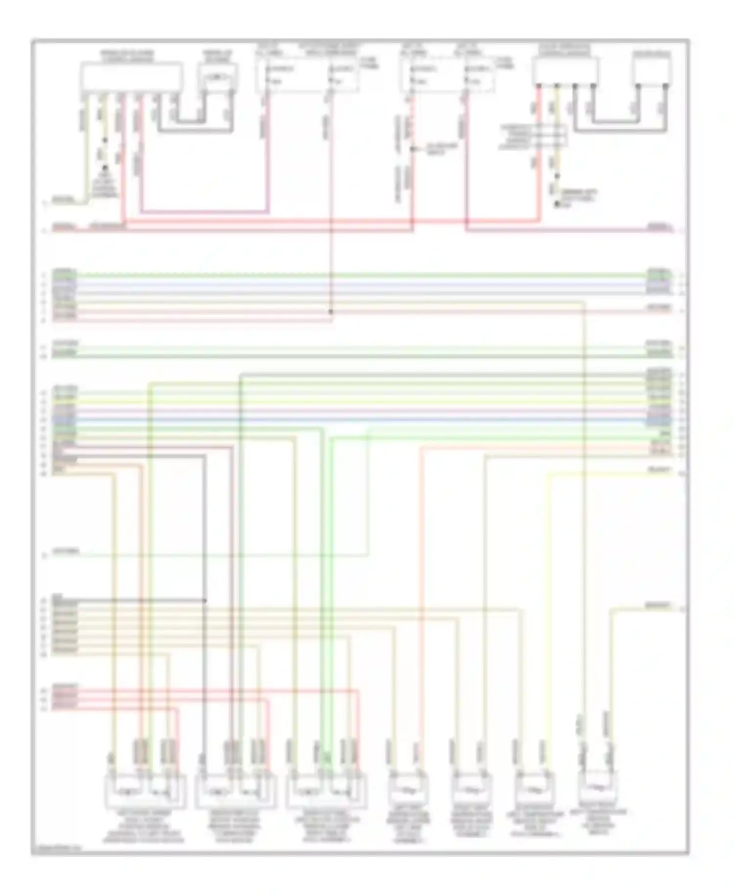 Wiring diagram fuse 41 for Audi A6 C6 facelift (2008-2011) (1 of 2)