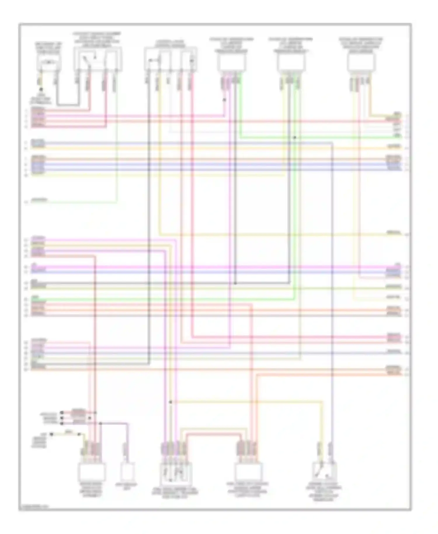 Wiring diagram wht for Audi A6 C6 facelift (2008-2011) (9 of 73)