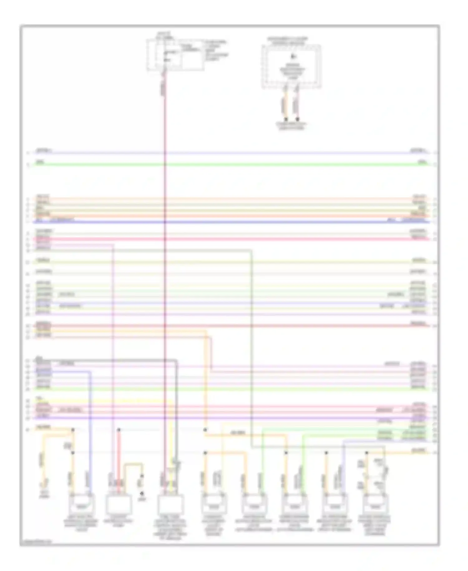 A6 Audi C7 (2011-2014): Wiring diagram engine performance 2.0l turbo (4 of 6)