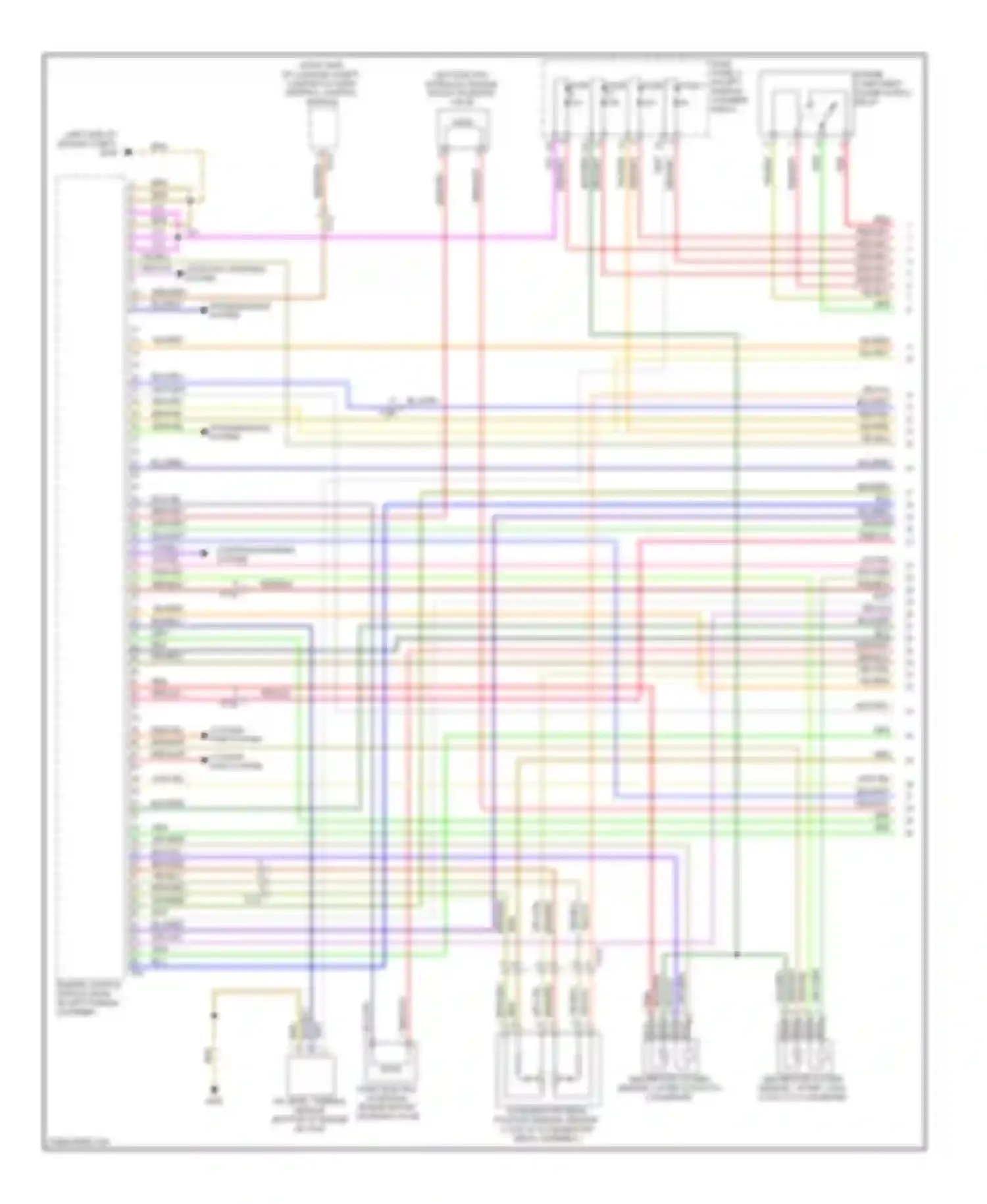 A6 Audi C7 (2011-2014): Wiring diagram engine performance 3.0l sc (1 of 8)