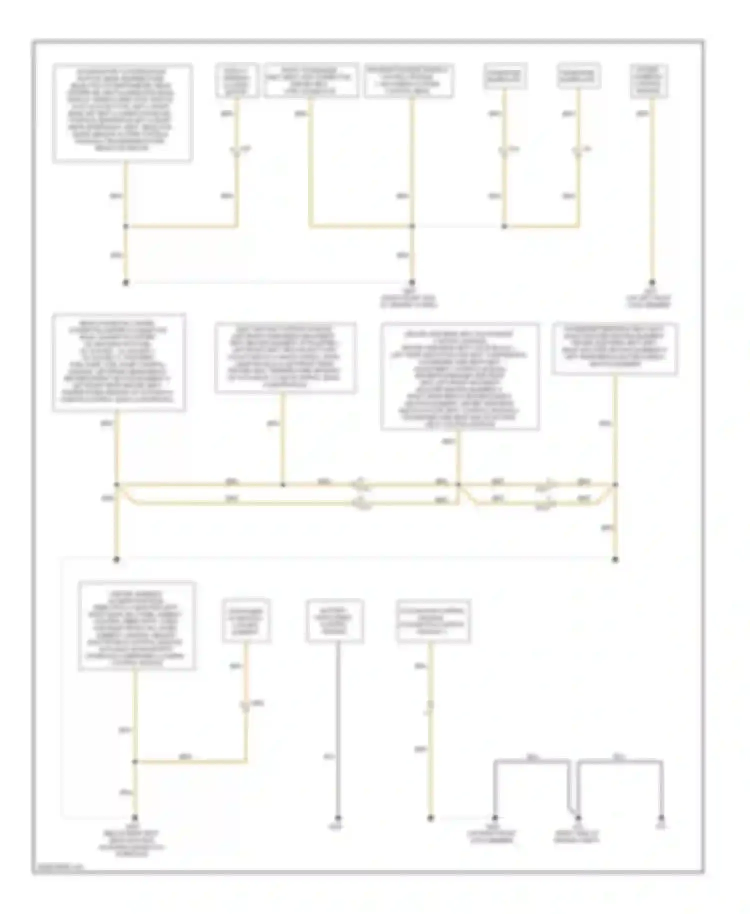 A6 Audi C7 (2011-2014): Ground distribution circuit (4 of 5)
