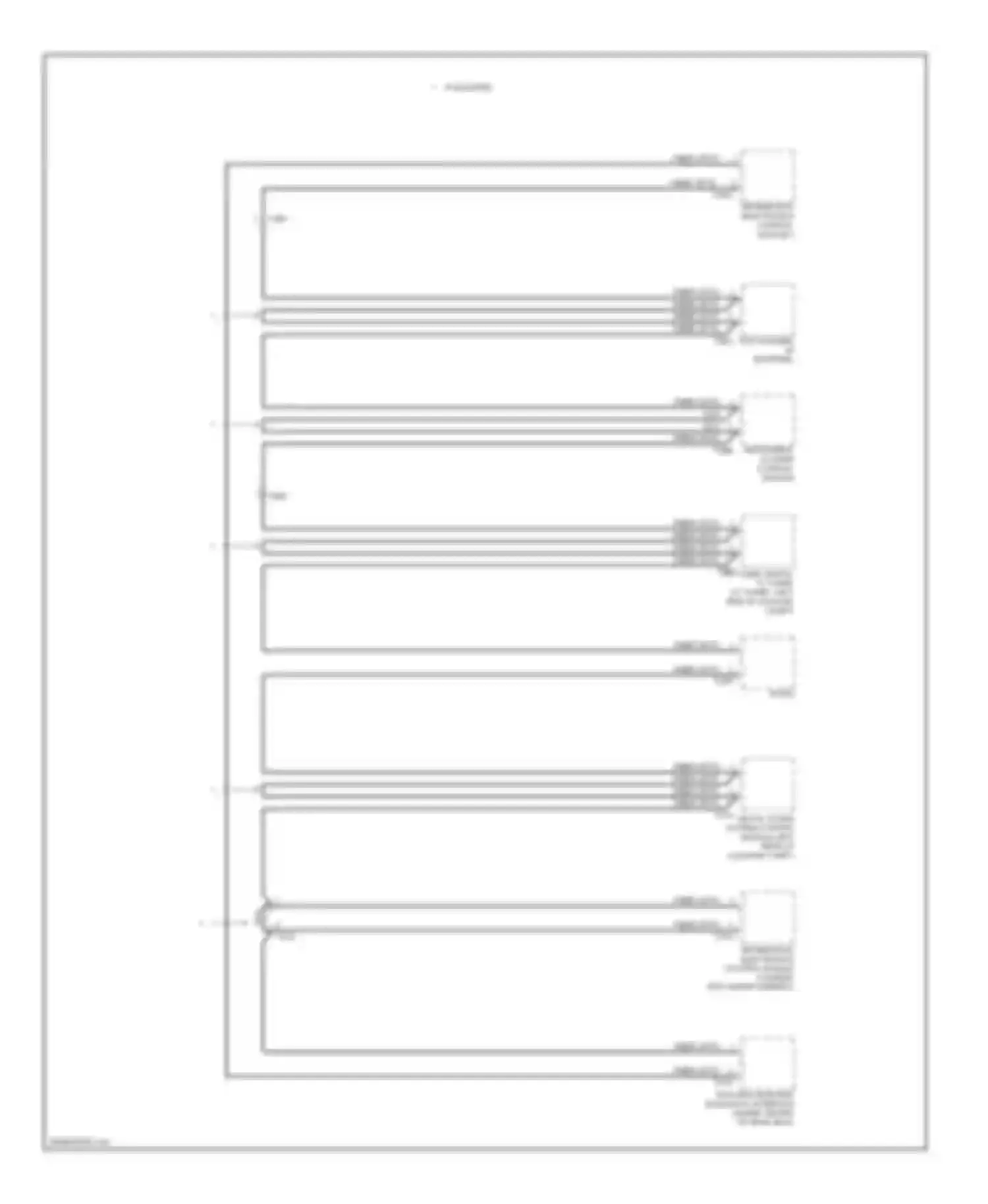 A6 Audi C7 (2011-2014): Most data bus circuit