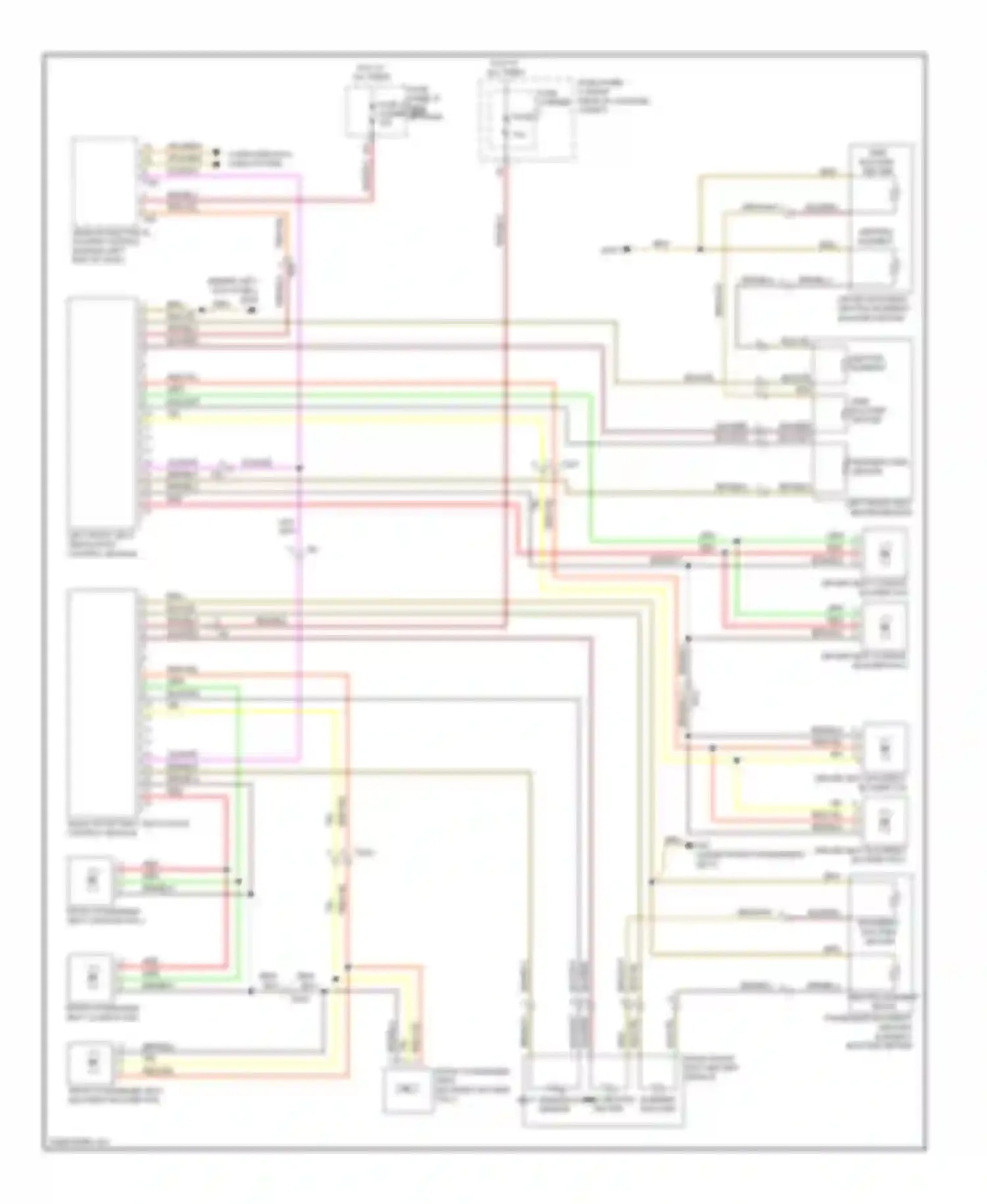 Wiring diagram brn/blu for Audi A6 C7 (2011-2014) (21 of 40)