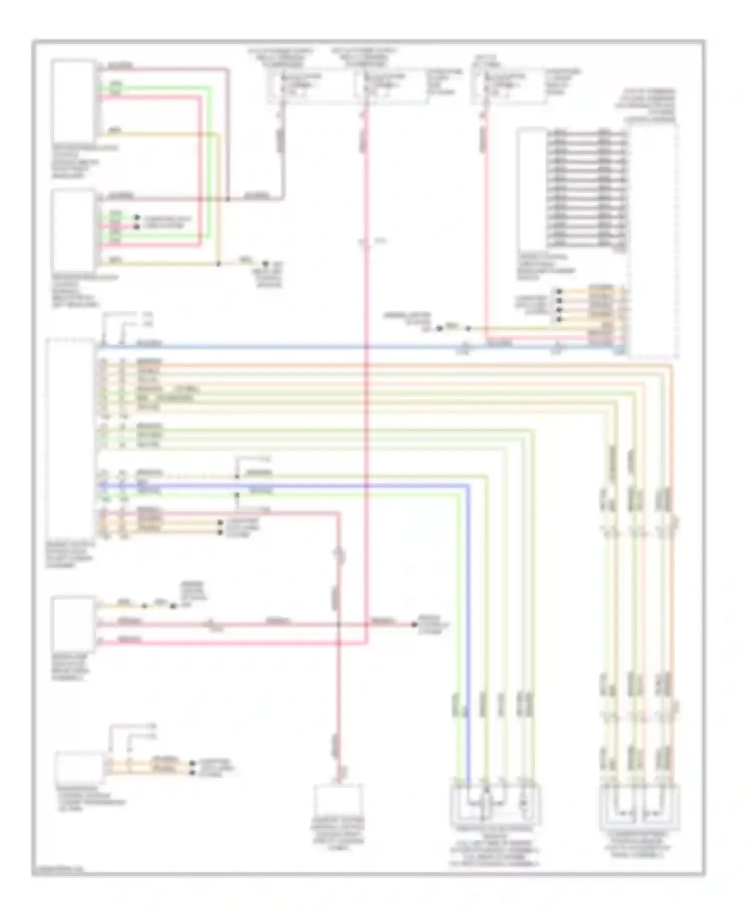 Wiring diagram gry/grn for Audi A6 C7 (2011-2014) (8 of 21)