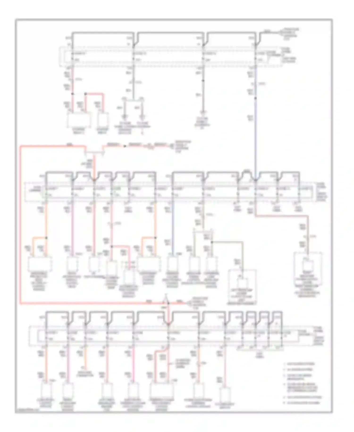 Wiring diagram right end of dash) for Audi A6 C7 (2011-2014) (1 of 1)