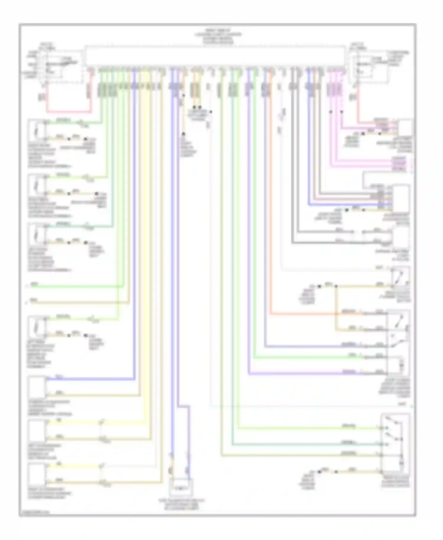 Wiring diagram yel for Audi A6 C7 (2011-2014) (2 of 90)