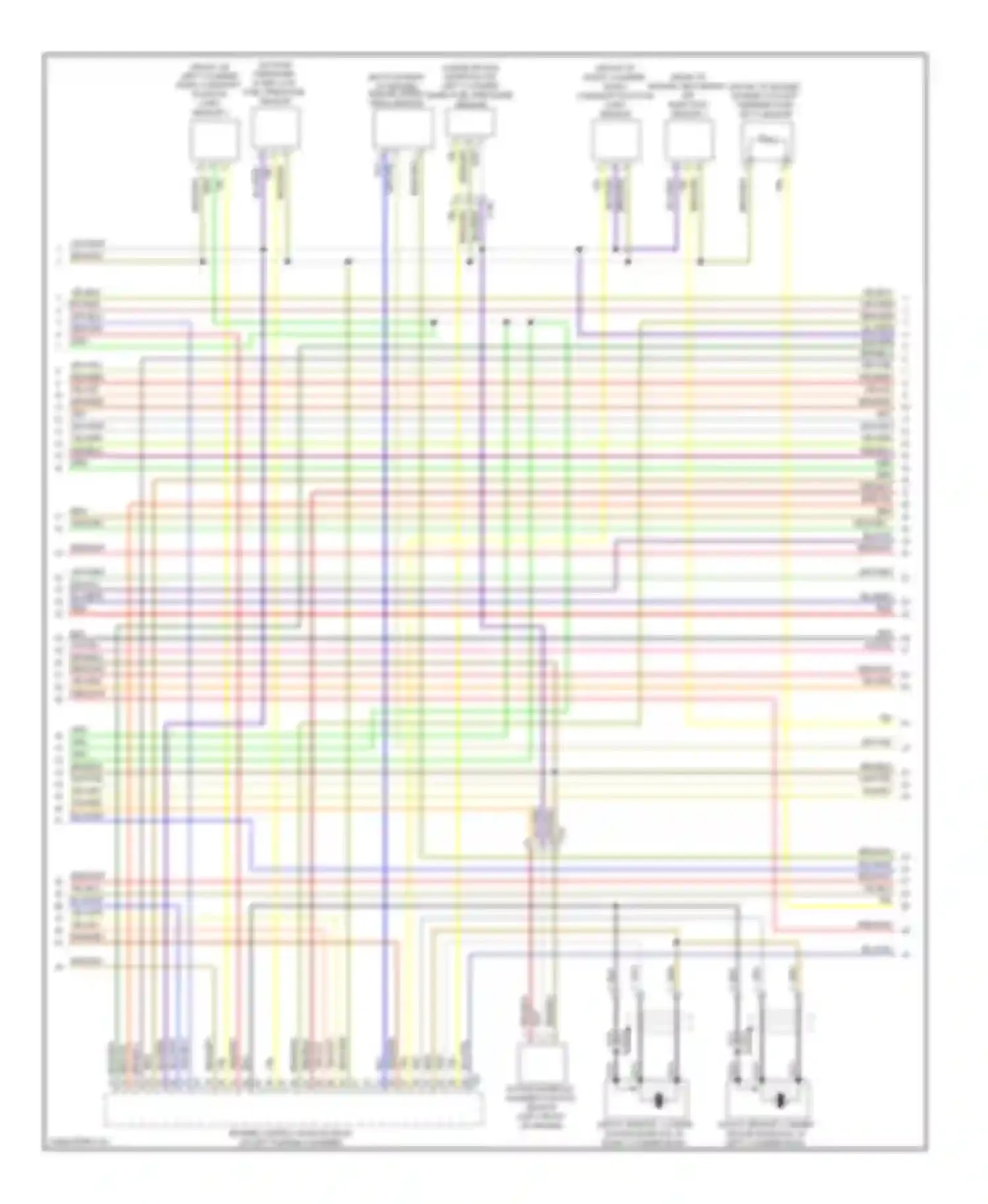 Wiring diagram yel/red for Audi A6 C7 (2011-2014) (19 of 25)